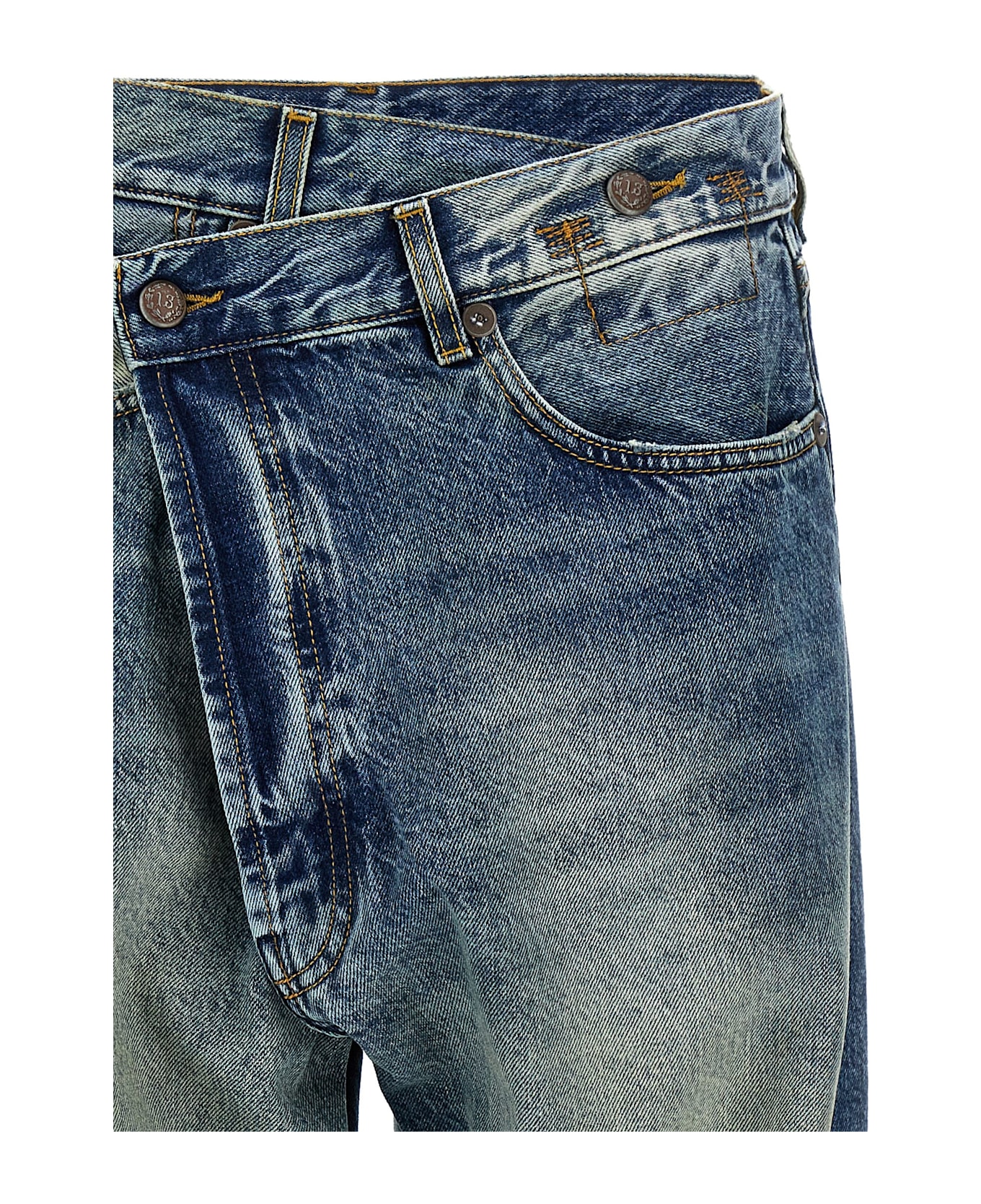 R13 
cross Over
 Jeans - Light Blue