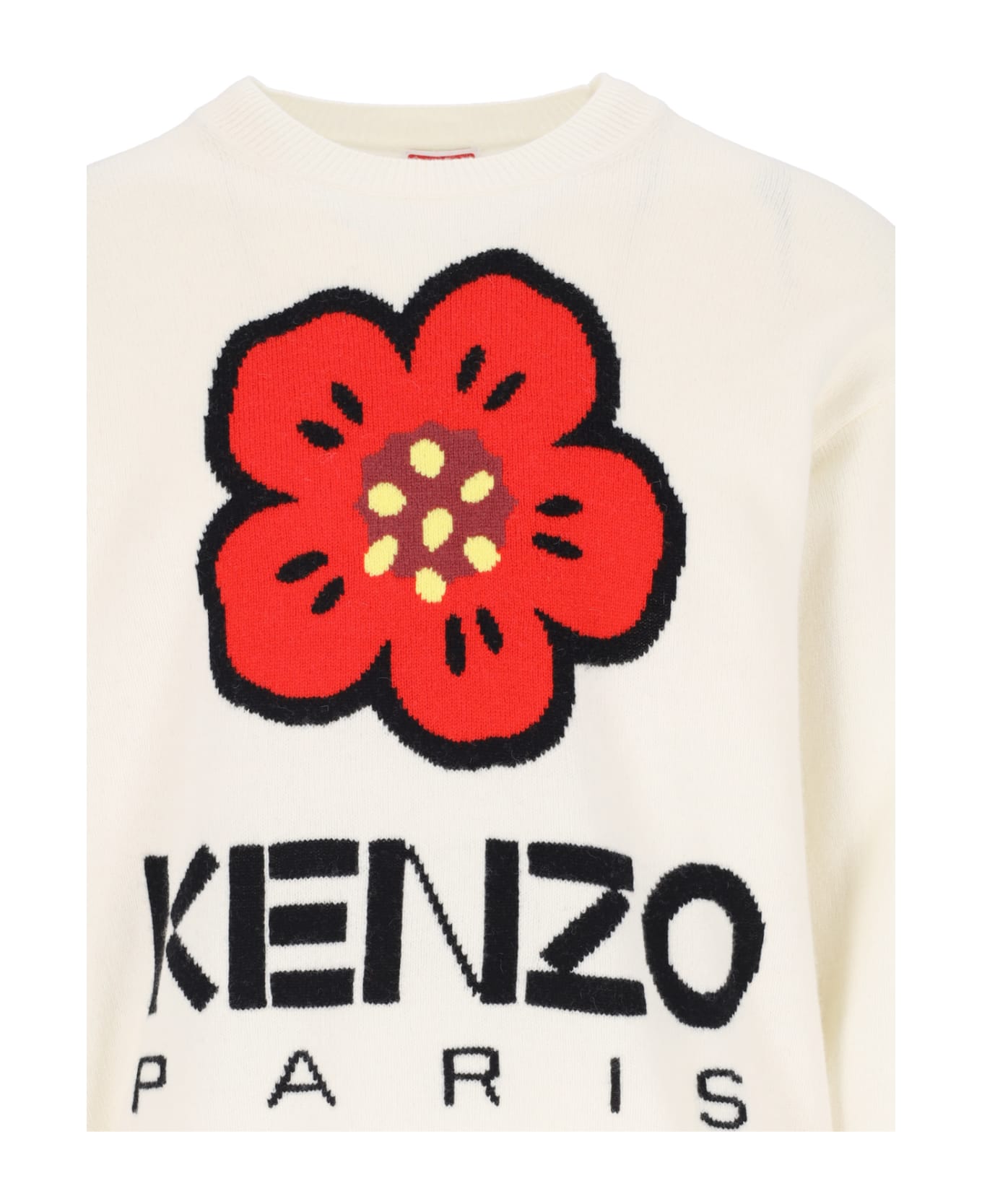 Kenzo 'boke Flower' Sweater - WHITE