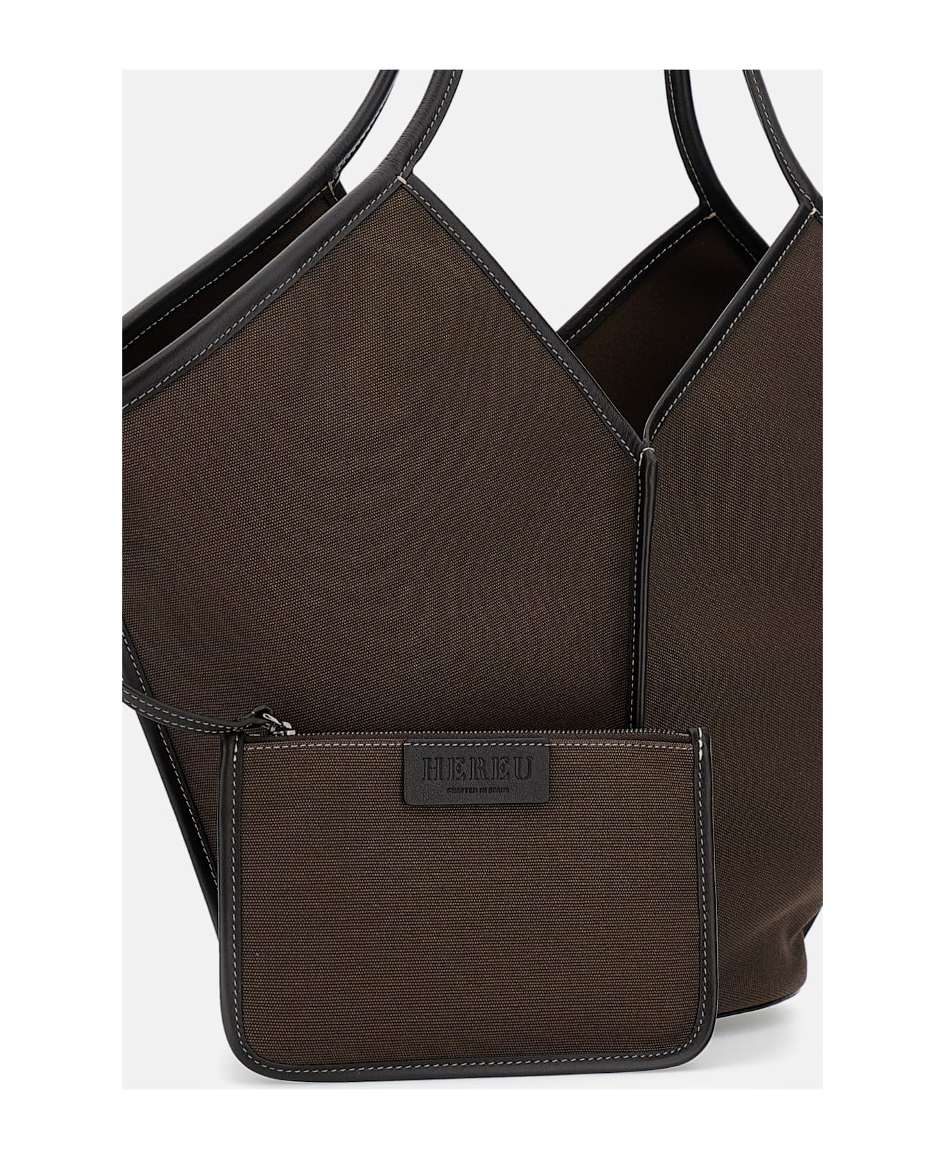Hereu Calella Cotton Tote Bag. - Brown