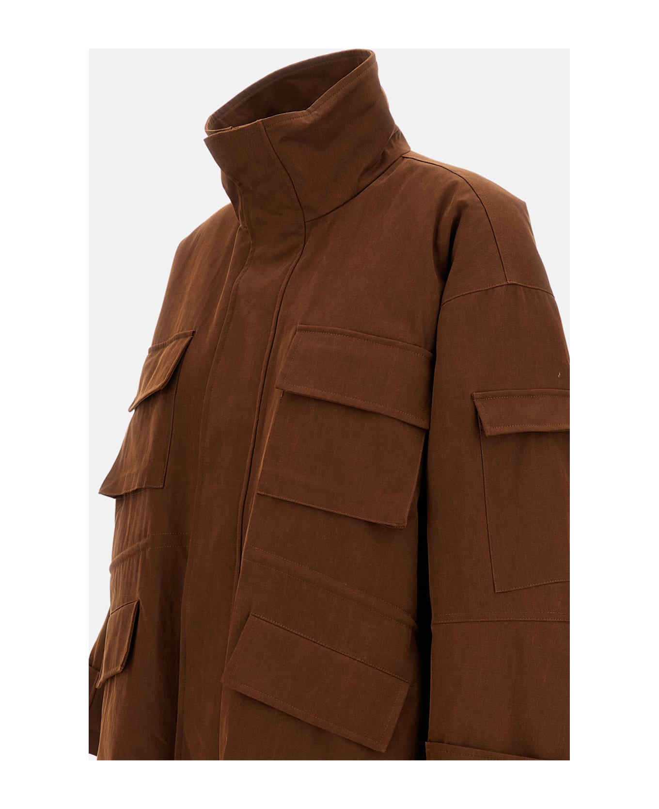 Plan C Field Jacket - Brown
