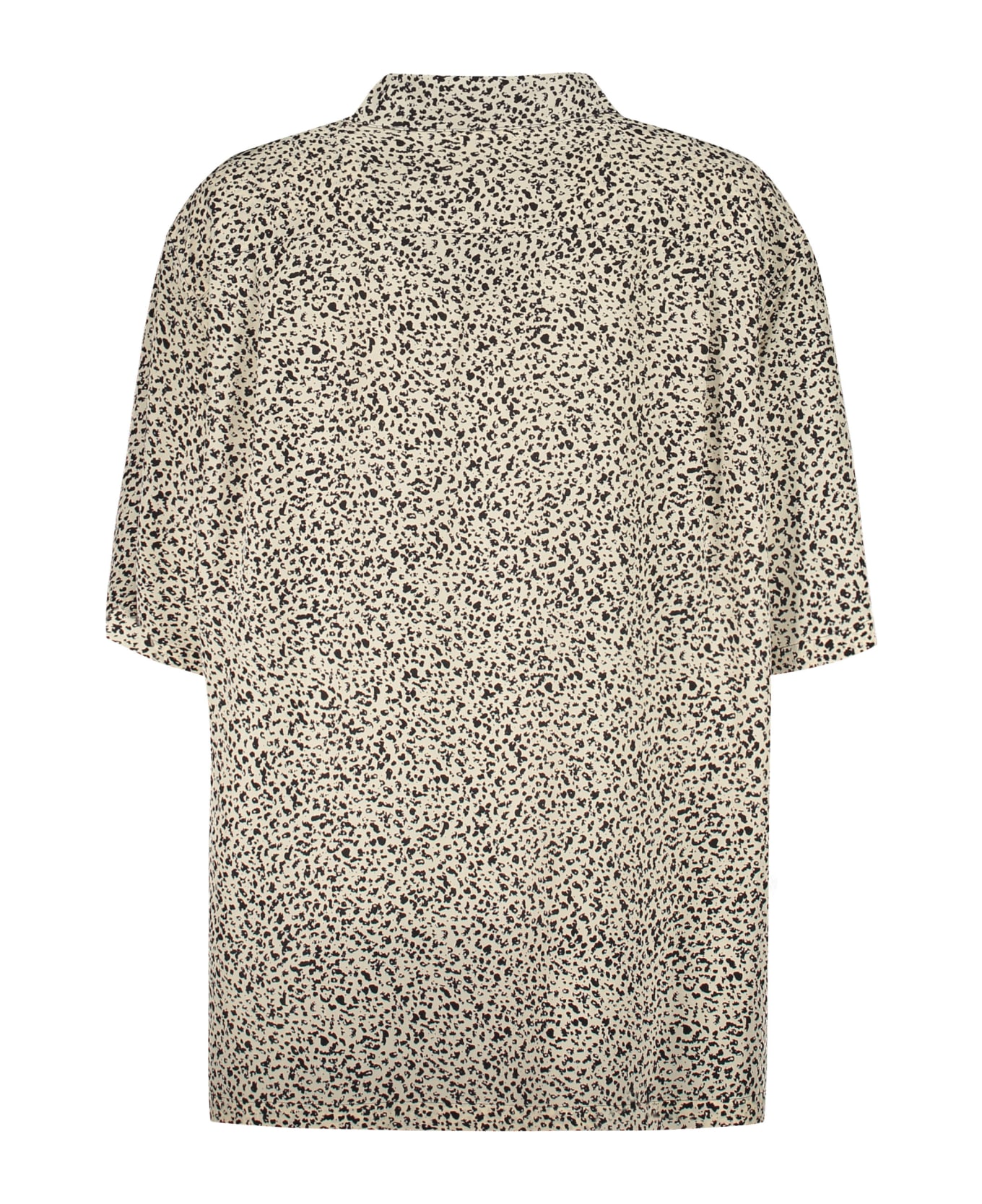 Celine Printed Silk Shirt - Ivory