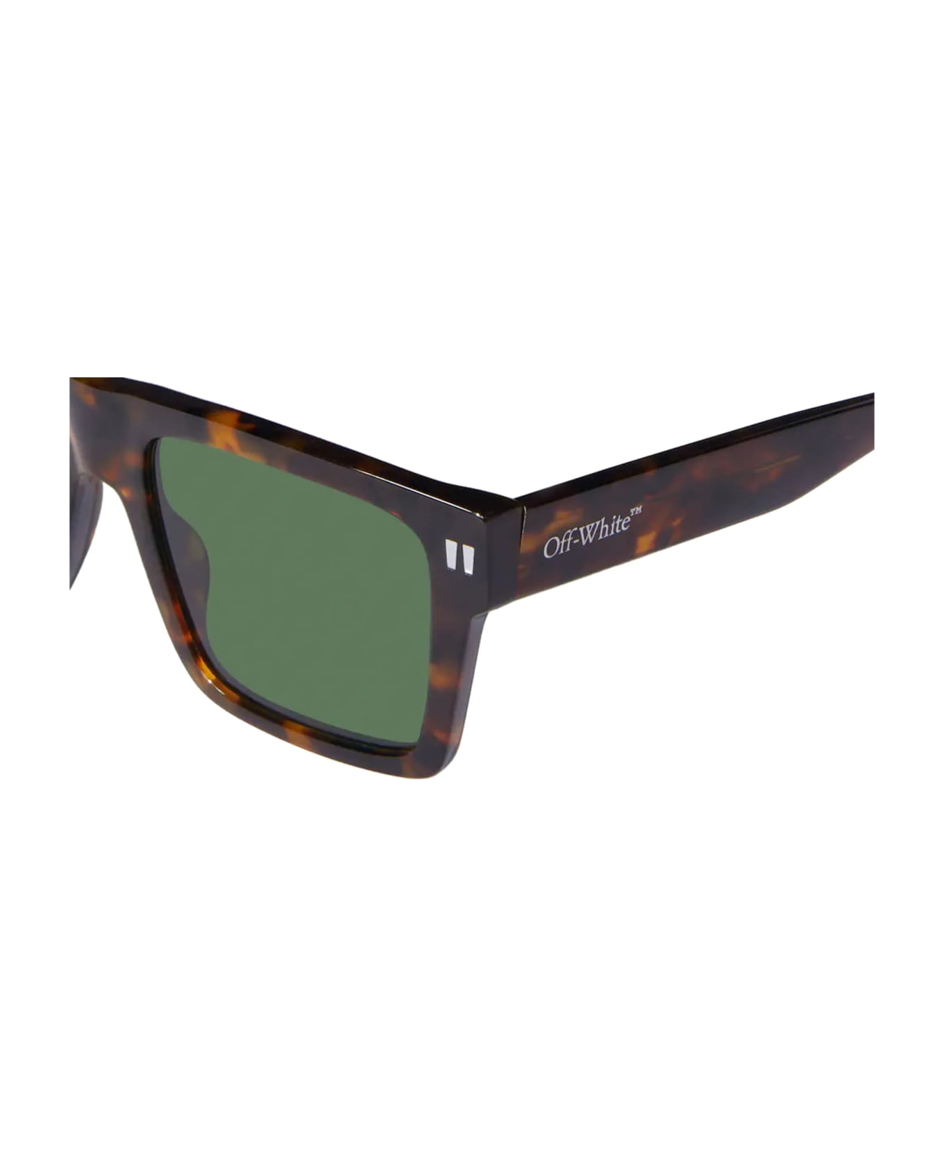 Off-White Lawton - Havana / Green Sunglasses - Havana サングラス