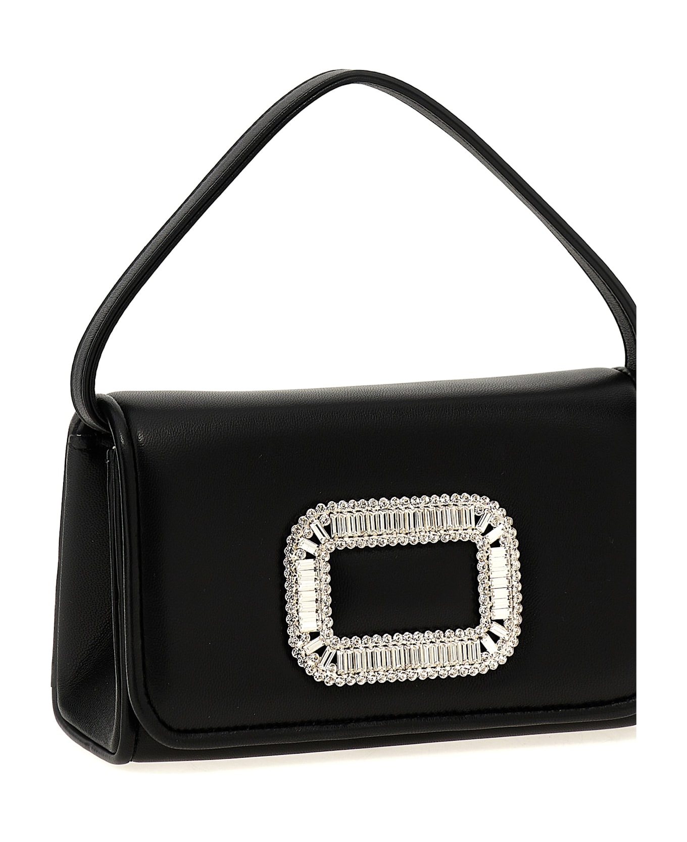 Roger Vivier Pilgrim Micro Handbag - Black