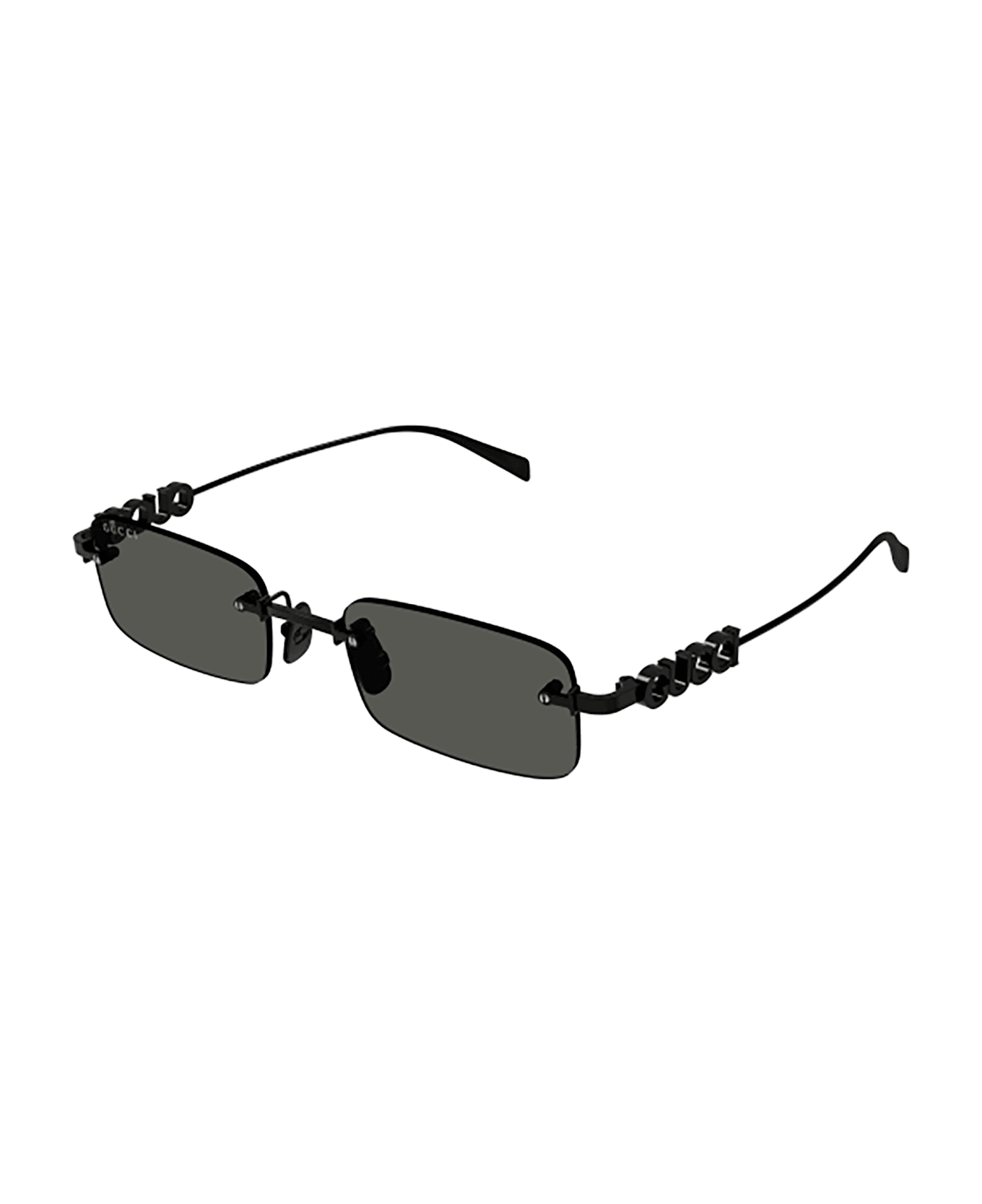 Gucci Eyewear GG1808S Sunglasses - Black Black Grey