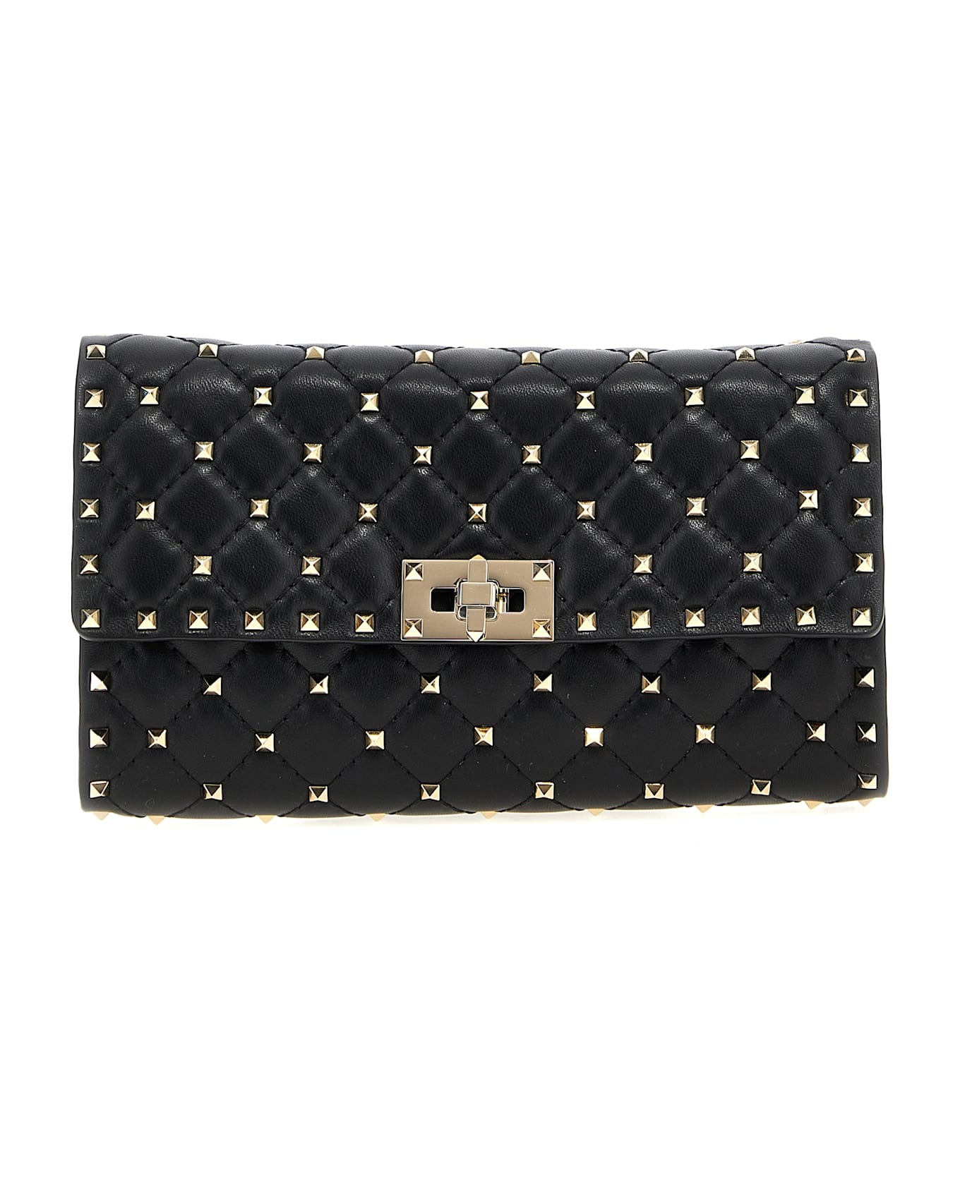 Valentino Garavani 'rockstud Spike' Shoulder Bag - Black  