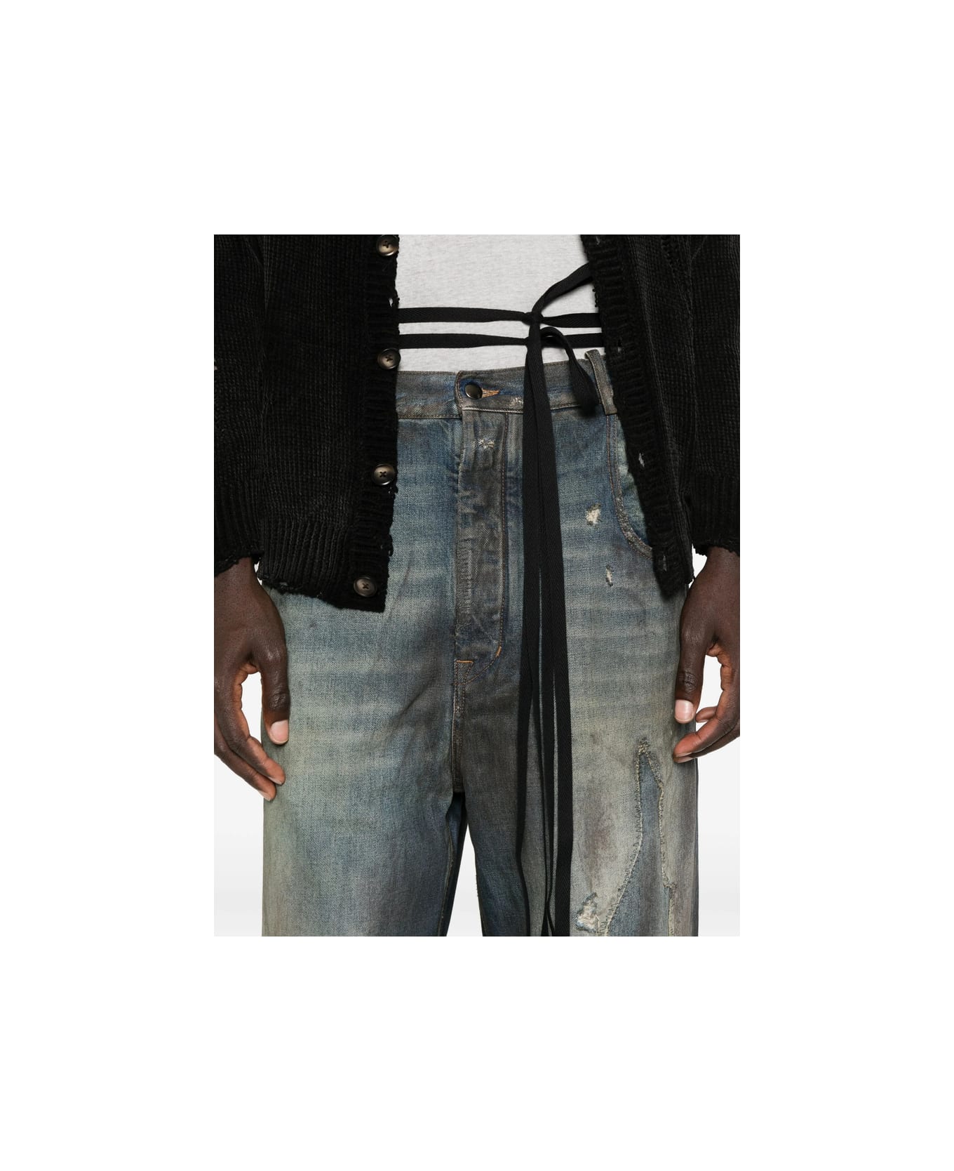 Ann Demeulemeester Pant - BLUE