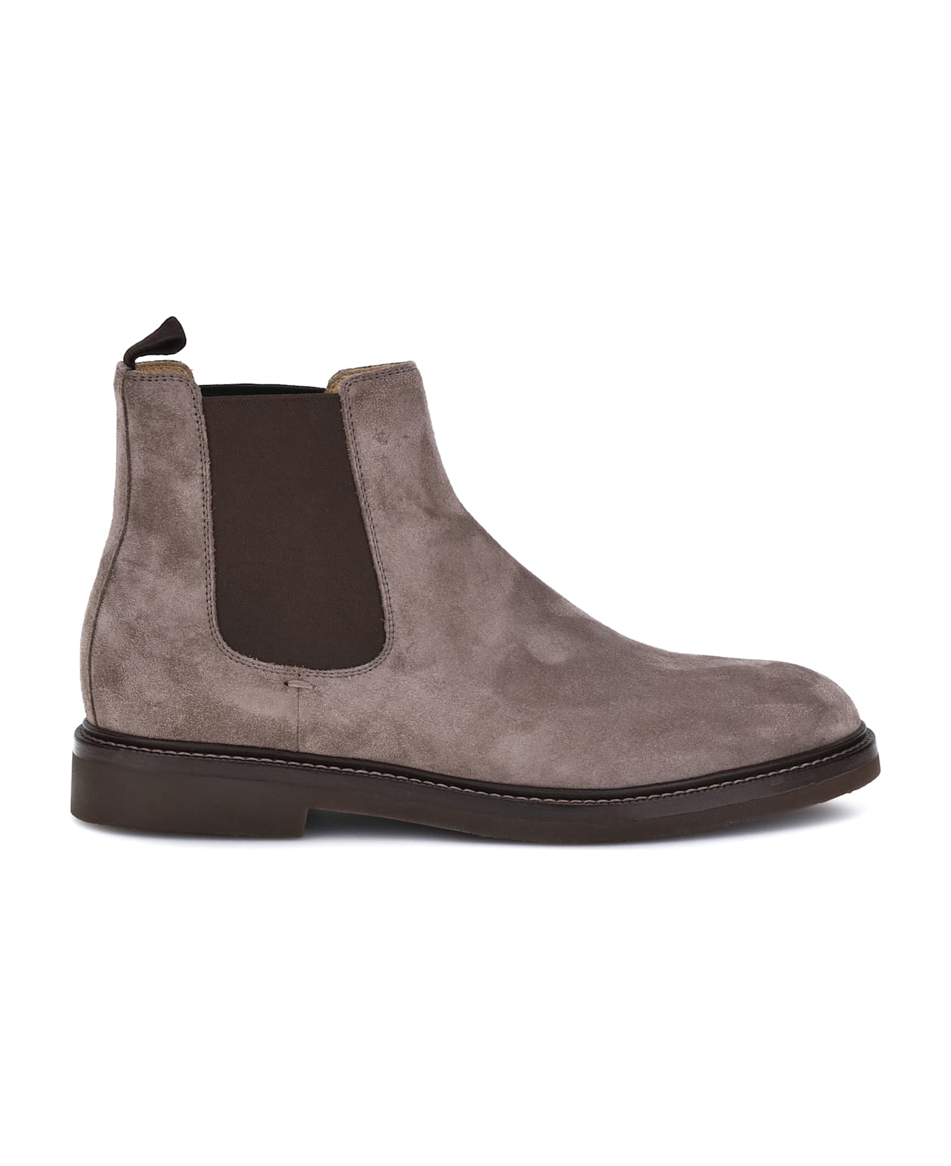 Brunello Cucinelli Suede Ankle Boots