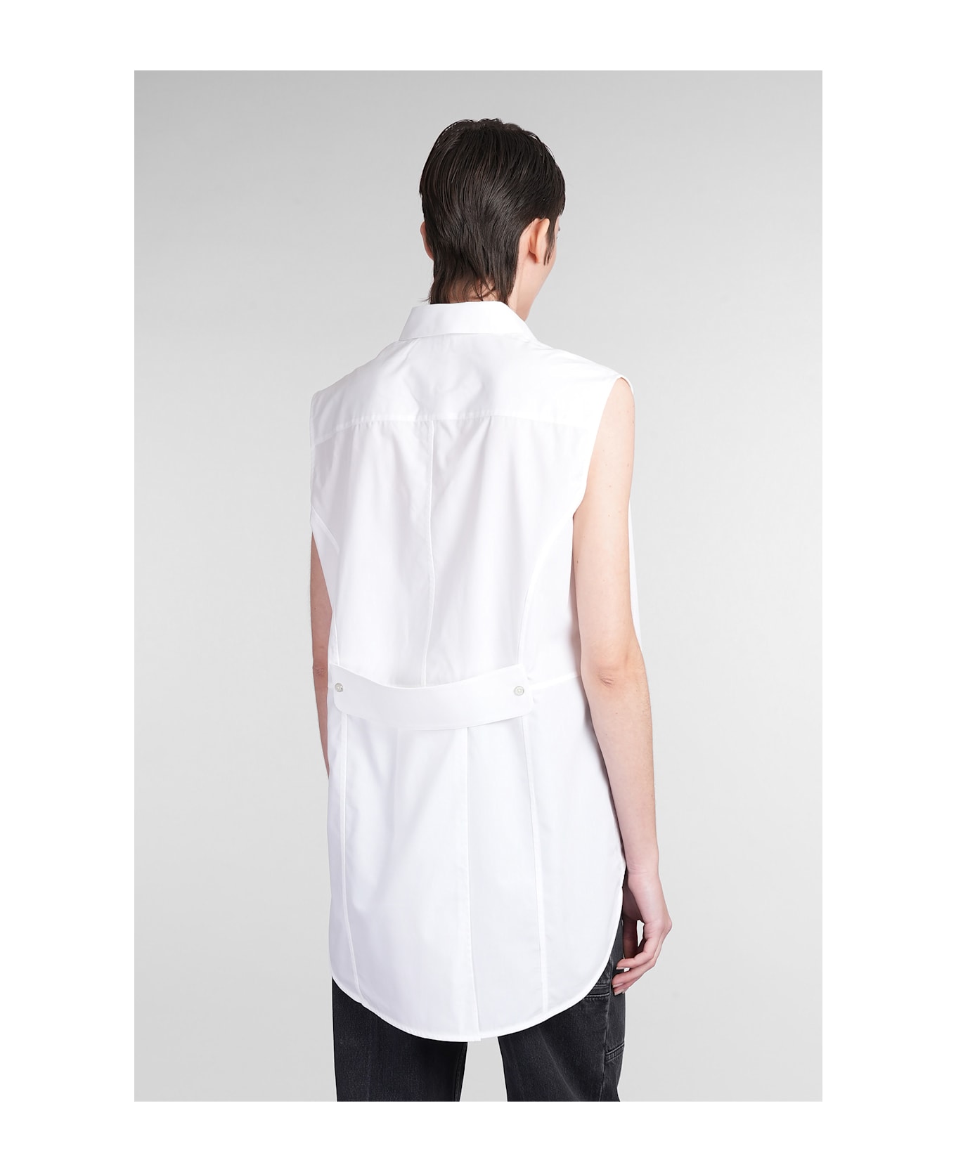 Helmut Lang Shirt In White Cotton - white