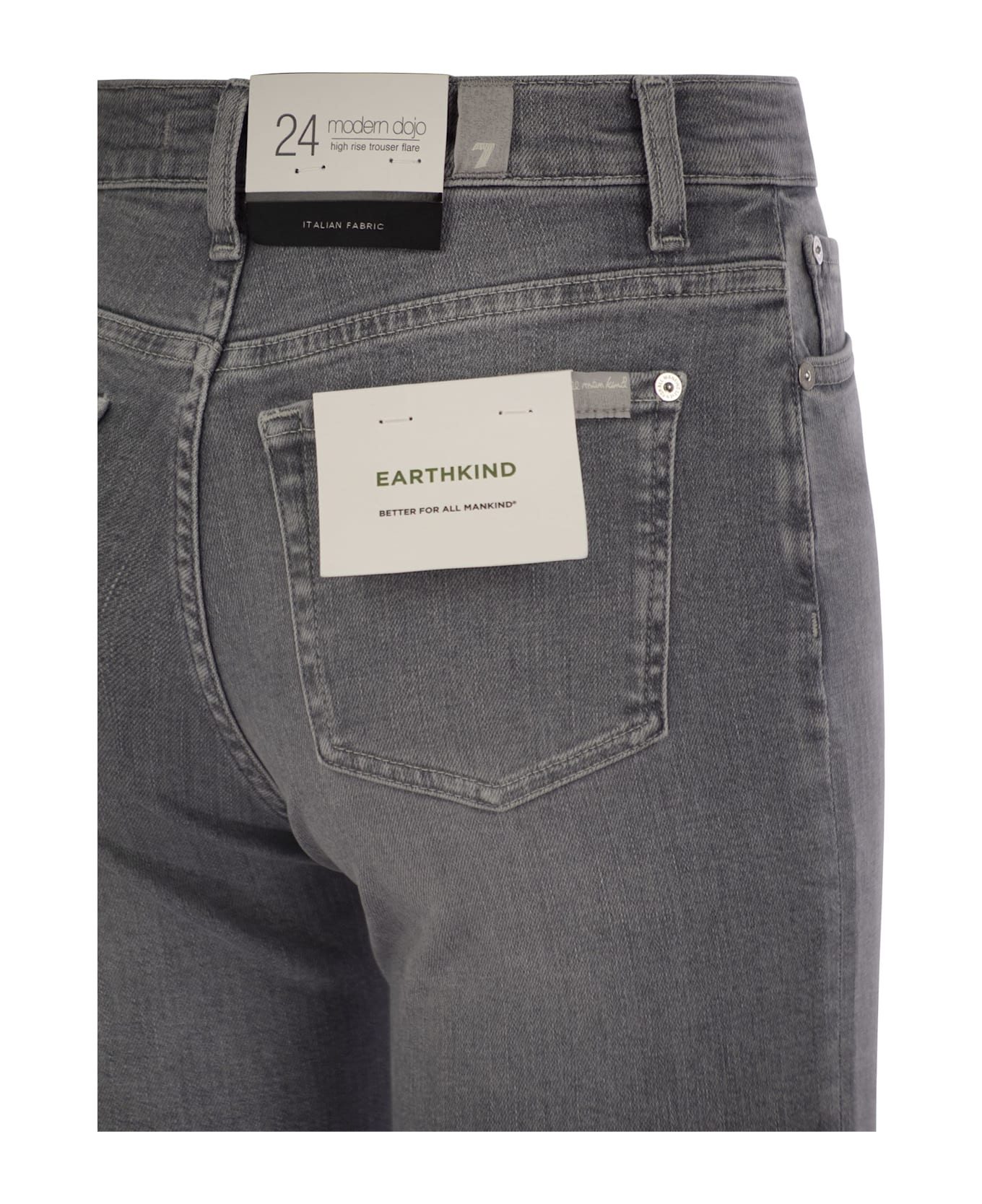 7 For All Mankind Modern Dojo Closing Act Grey - Denim Grey
