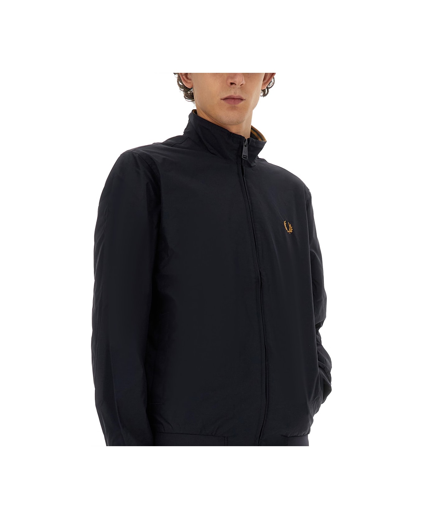 Fred Perry "brentham" Jacket - BLUE