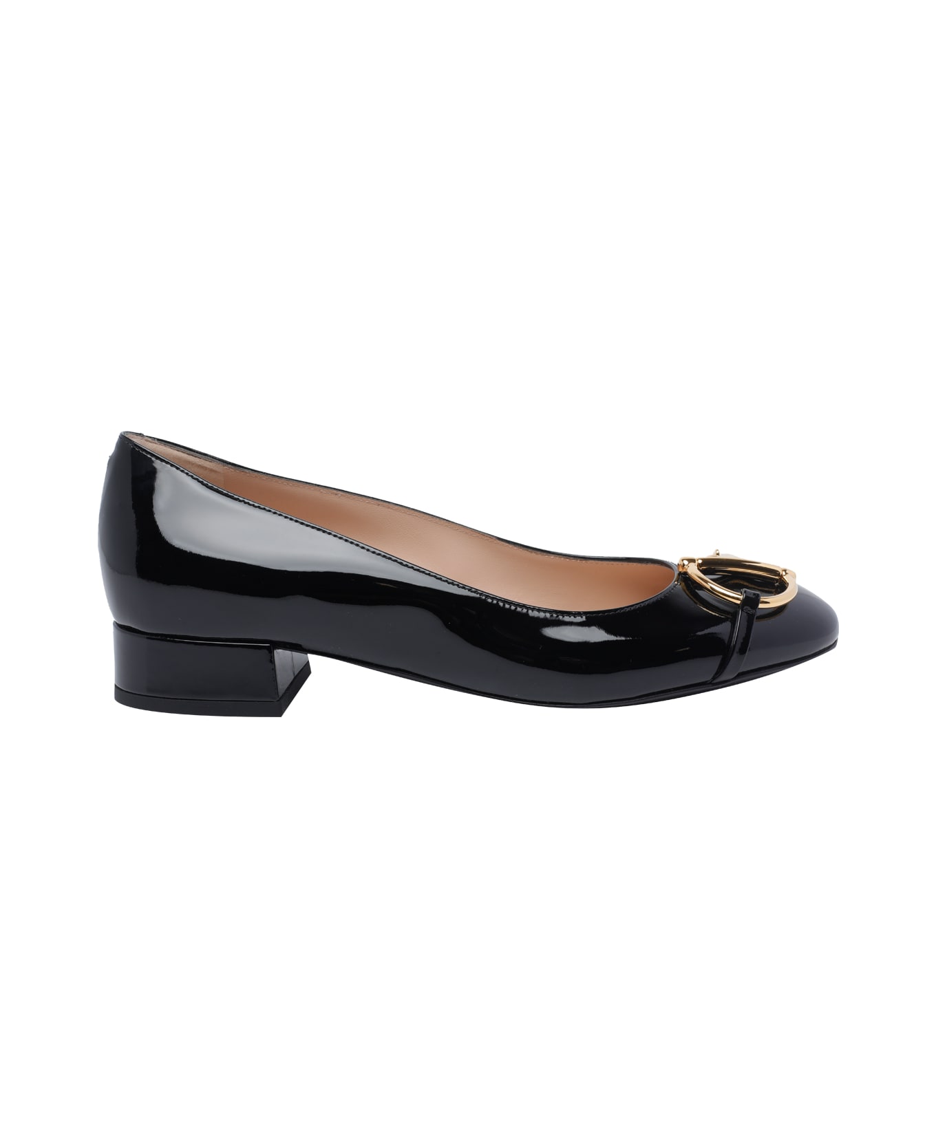 Gucci Half Horsebit Ballet Flats - Black