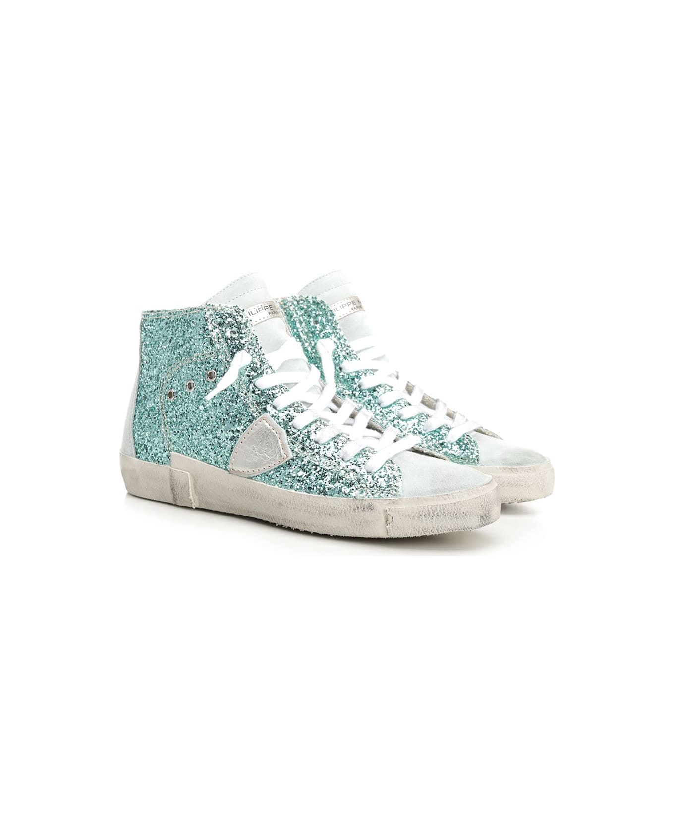 Philippe Model High "prsx" Sneakers - Light blue