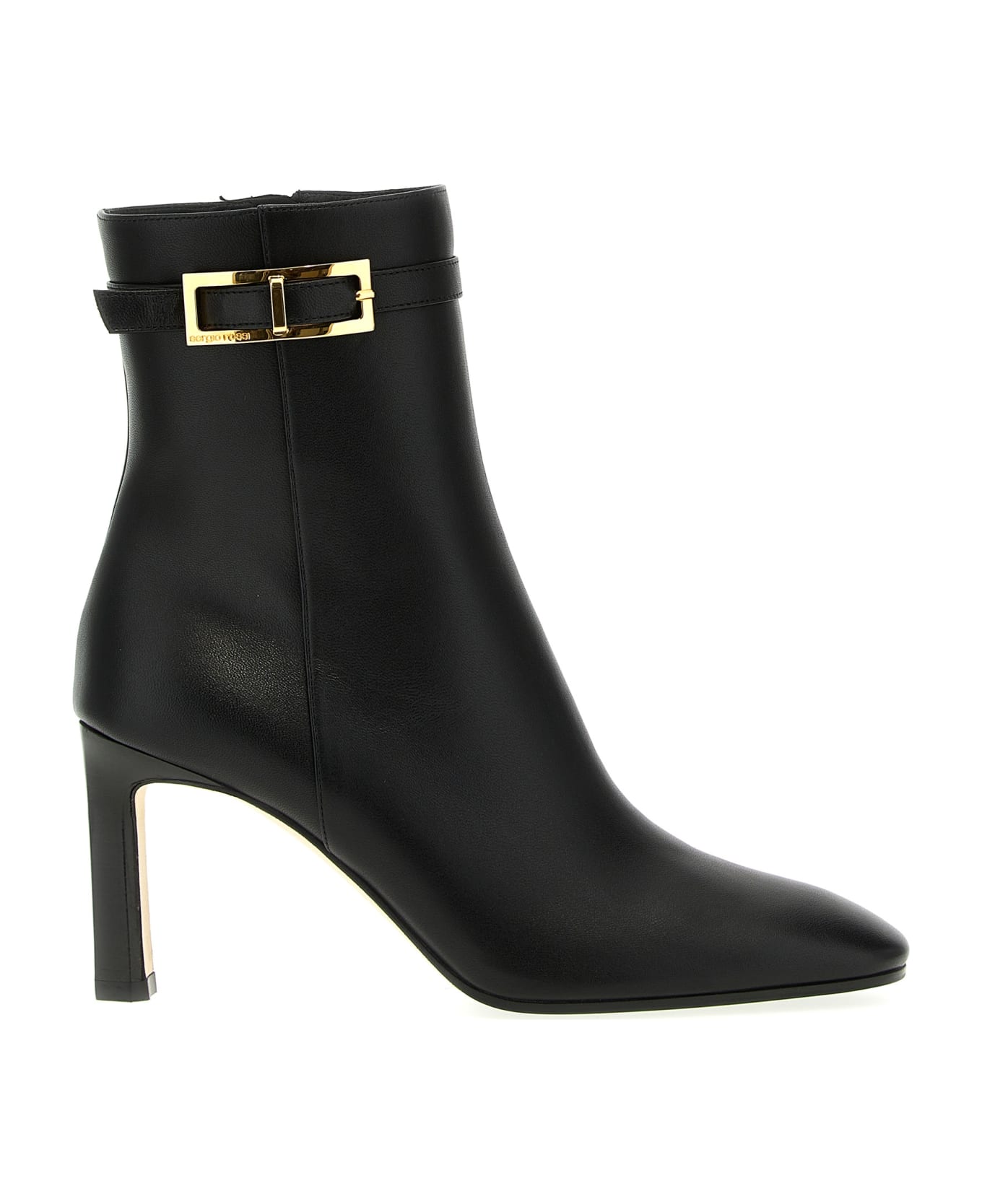 Sergio Rossi 'nora' Ankle Boots - Black  