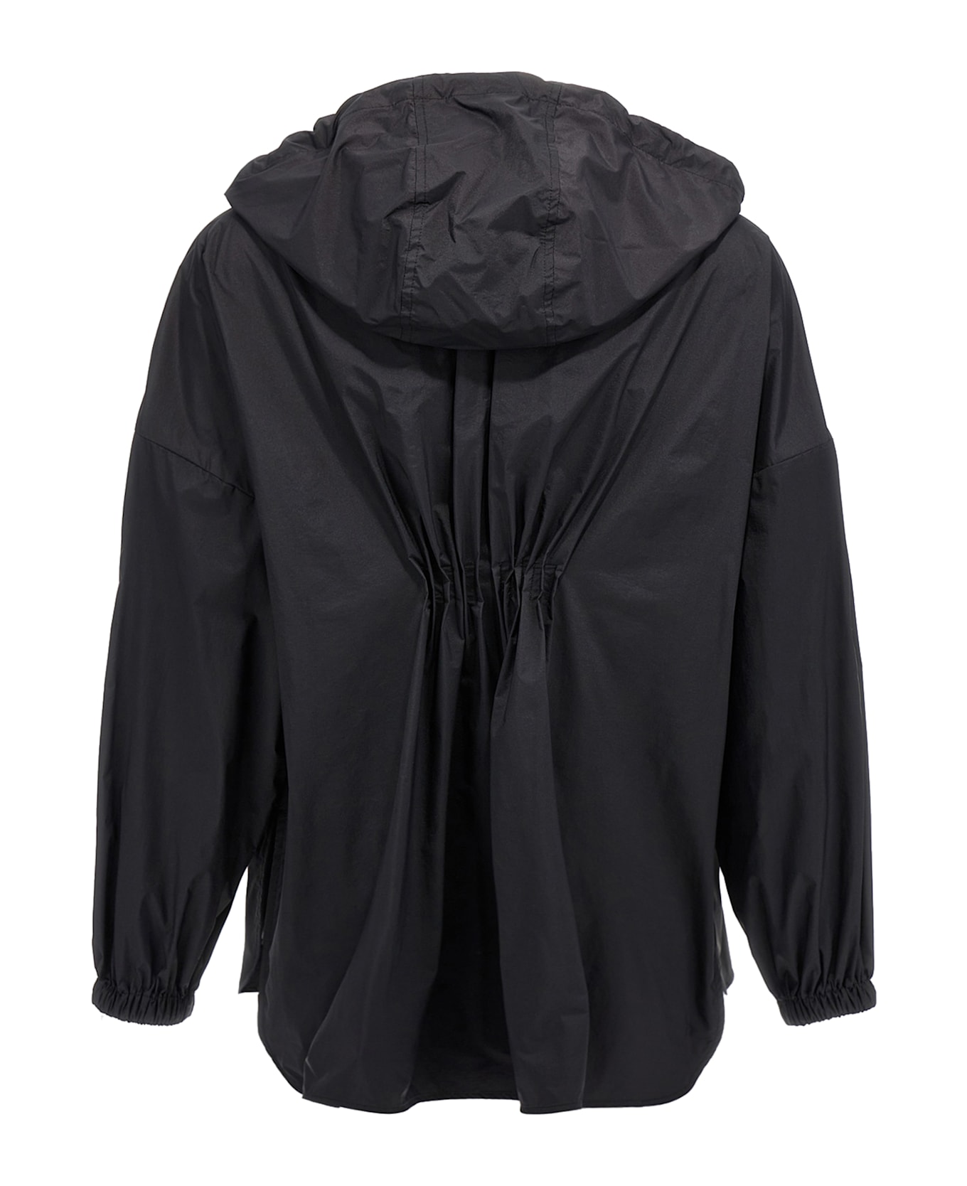 Moncler Ruffled Windbreaker - Black  