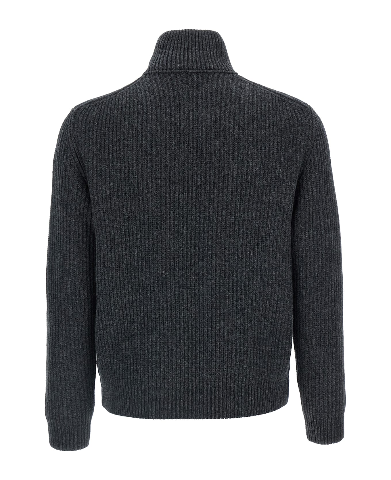 Moncler Padded Cardigan - Gray