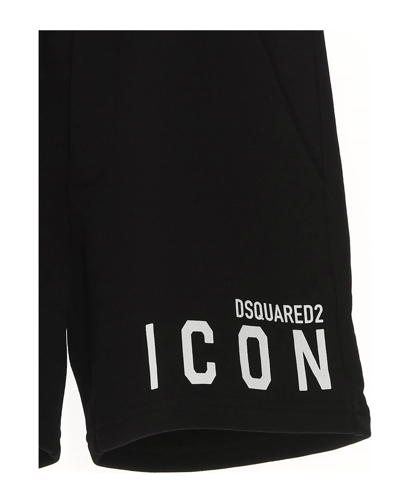 Dsquared2 'icon Bermuda Shorts - Black ボトムス