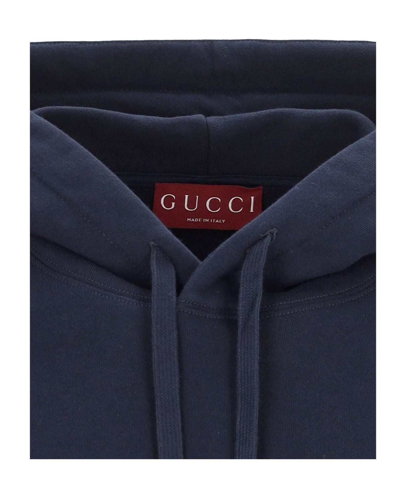 Gucci Logo Hoodie - Navy E Mix