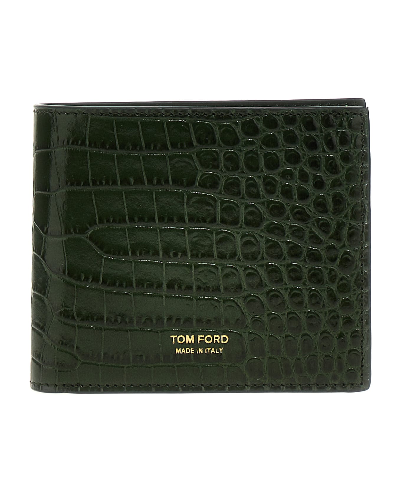 Tom Ford 'bi Fold' Wallet - Green