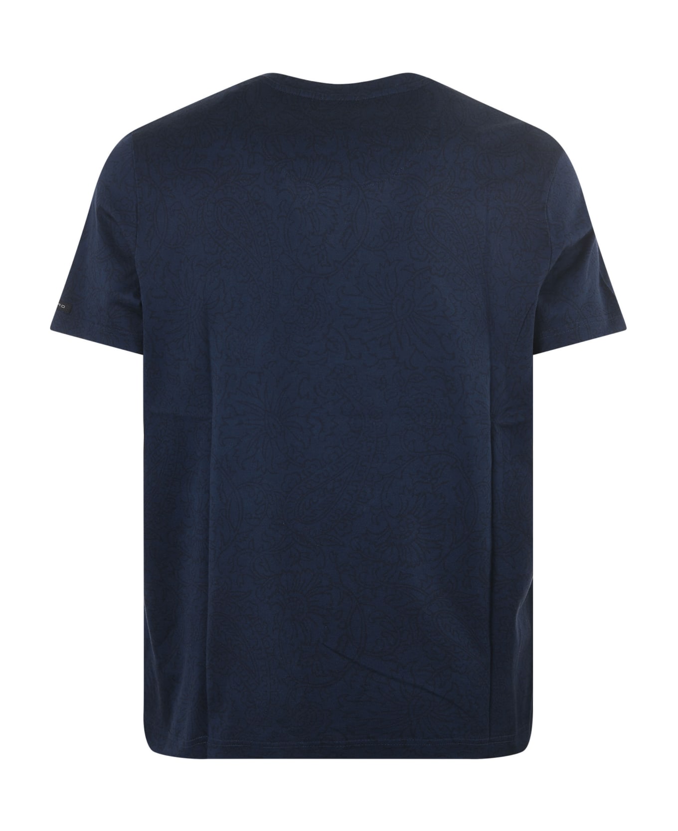 Etro Cotton Jersey T-shirt - BLUE