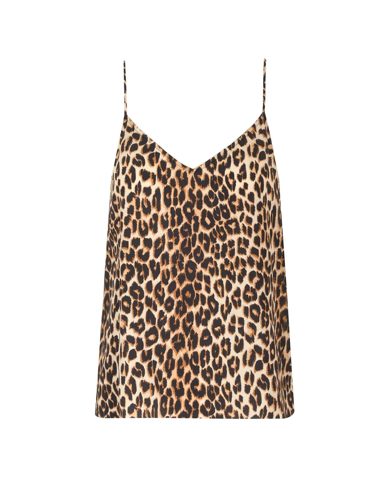 Equipment "layla" Leopard Printed Top - Animalier