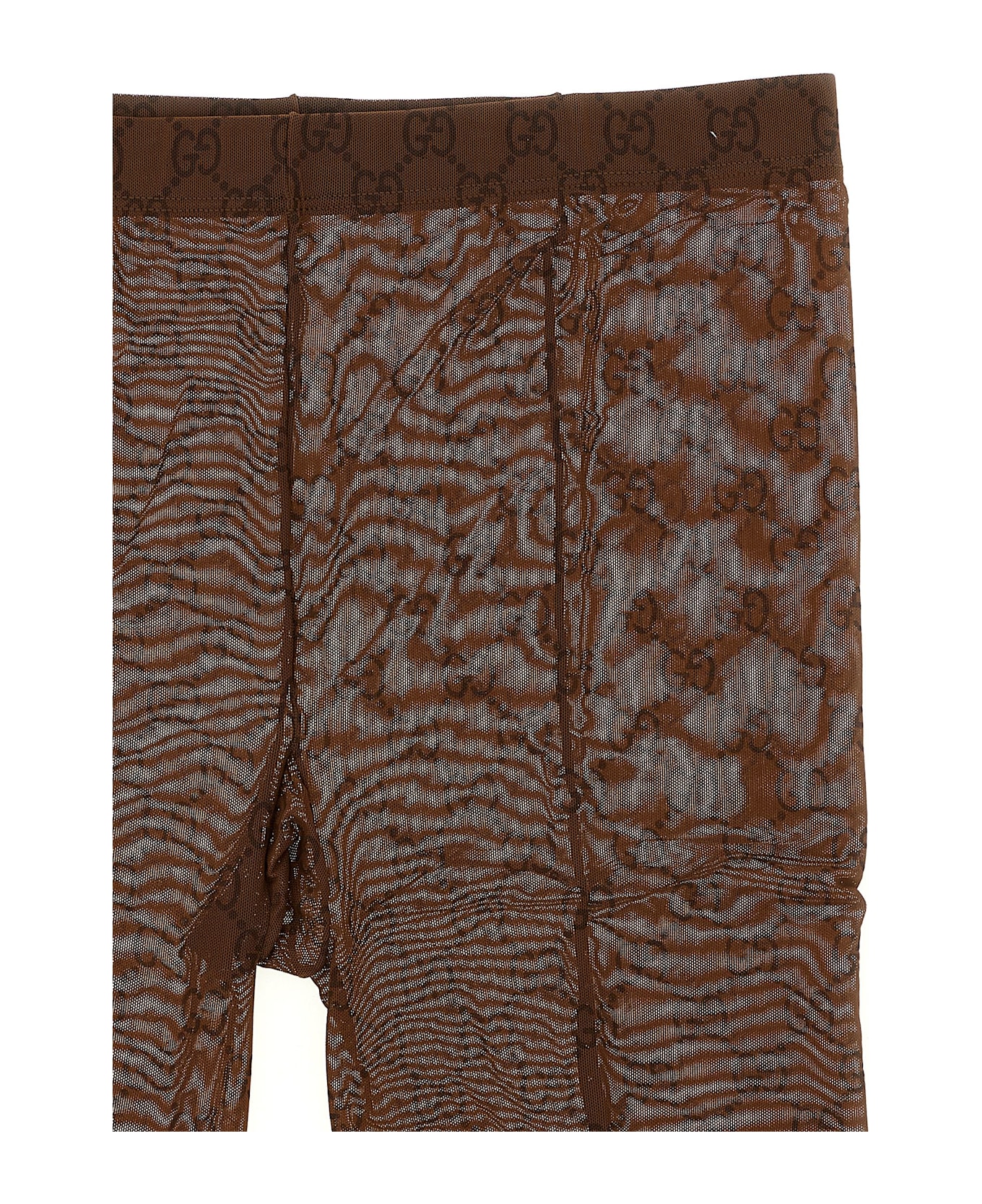 Gucci 'gg' Tights - Brown