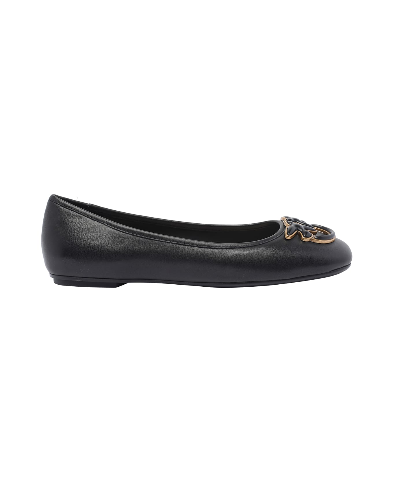 Pinko Max 03 Flat Ballets - Black