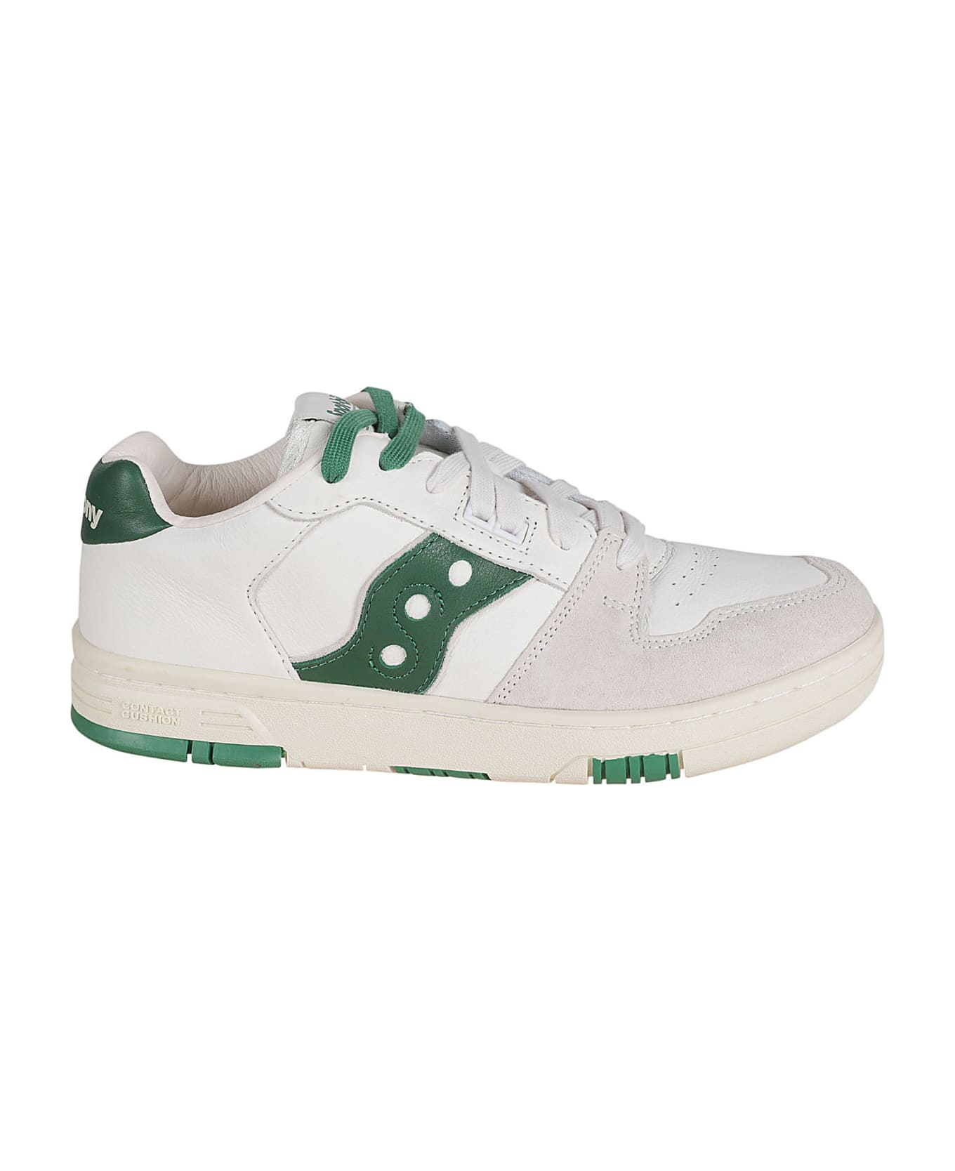 Saucony Sonic Low Sneakers - Beige/Green