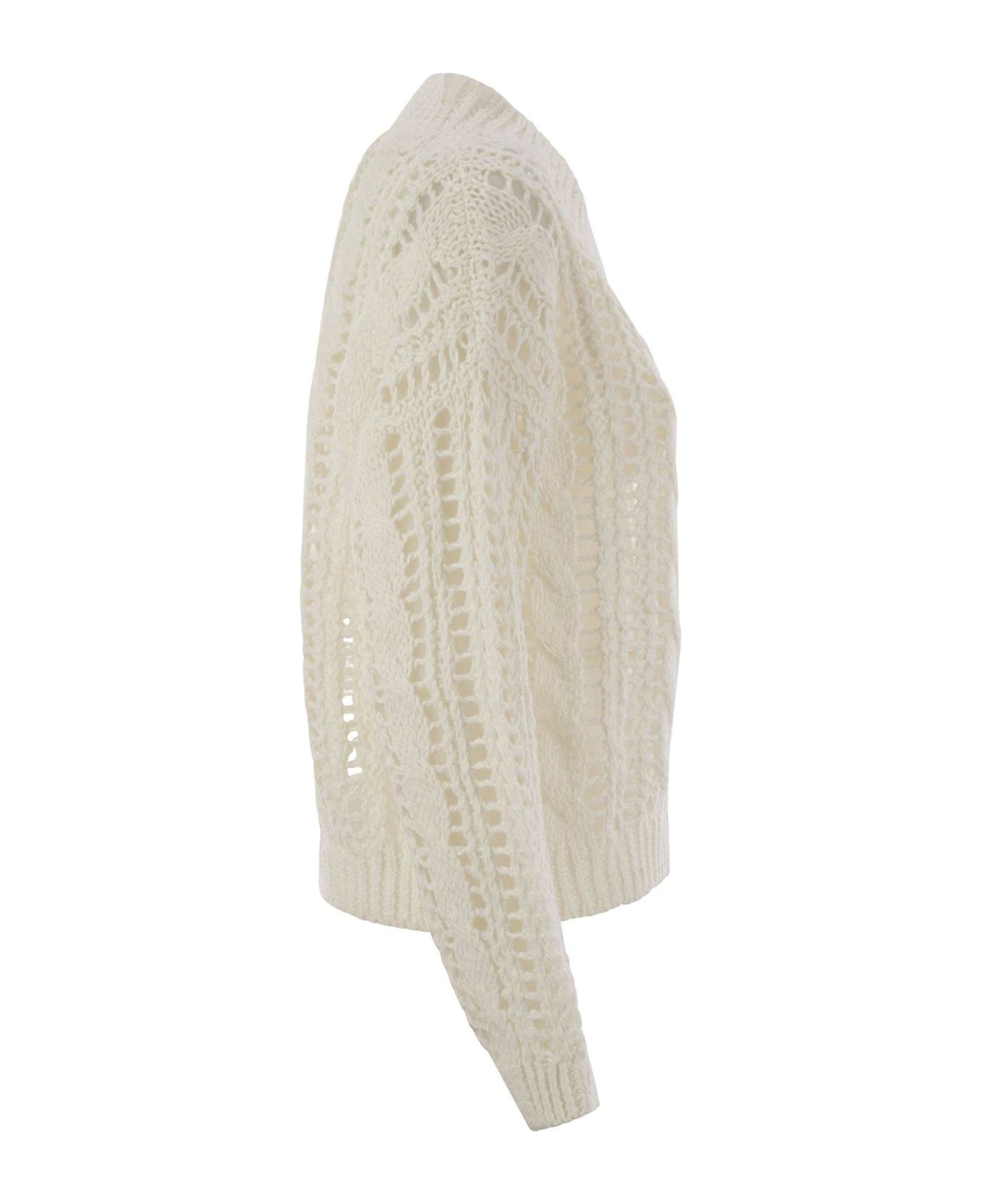 Brunello Cucinelli Crochet Sweater - Panama