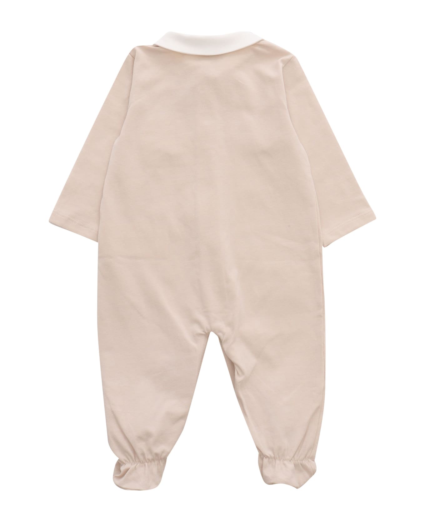 Fendi Jersey Stretch Romper Suit - BEIGE