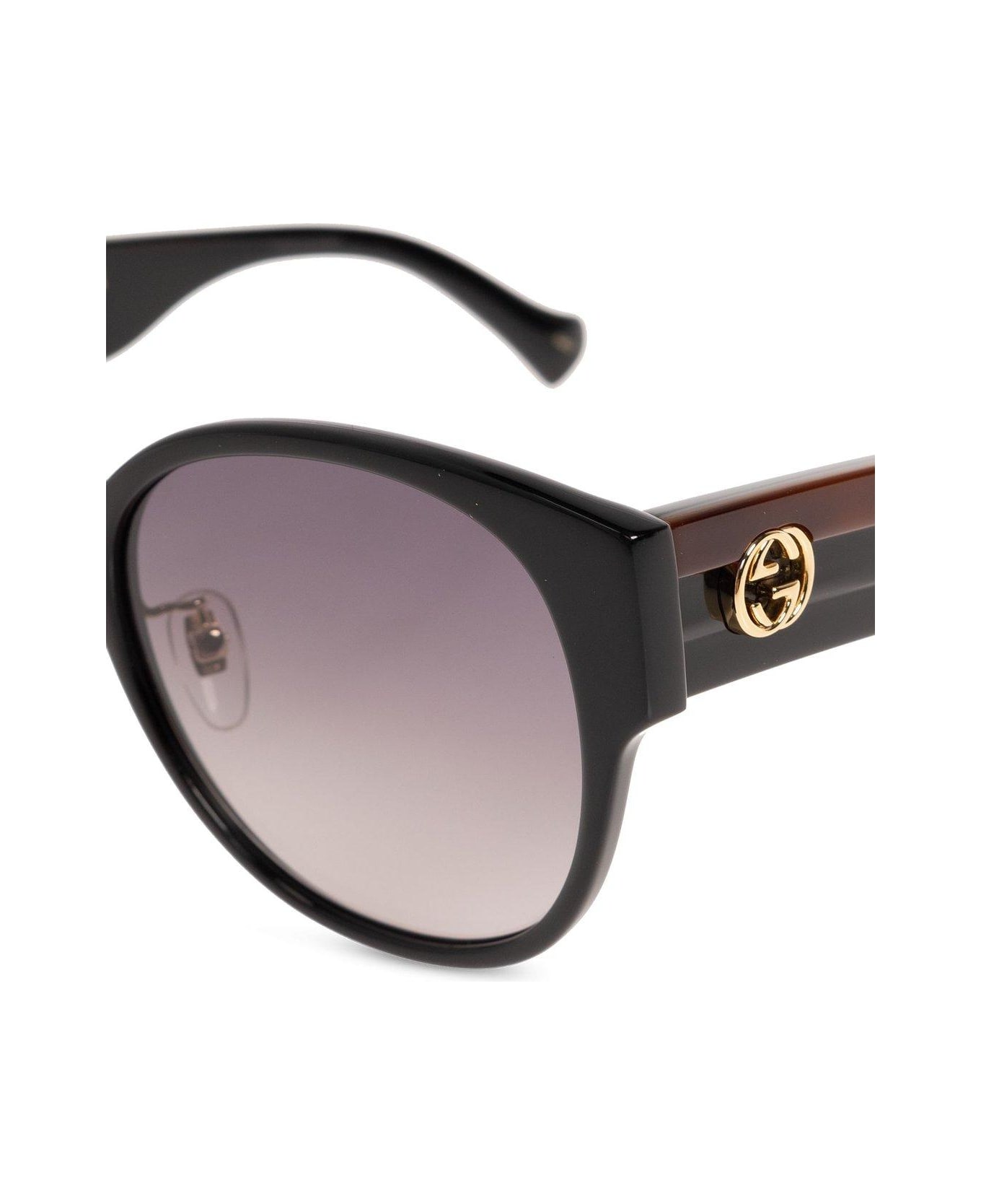 Gucci Eyewear Panthos Frame Sunglasses サングラス