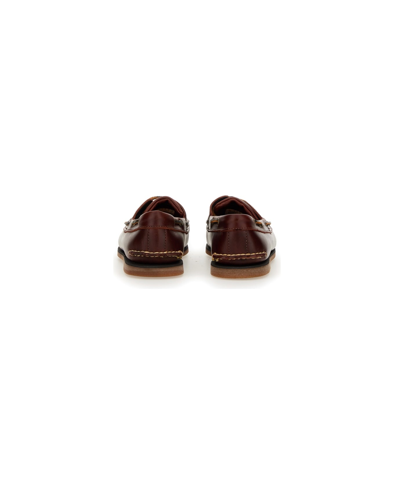 Timberland Leather Boat Shoe - BROWN