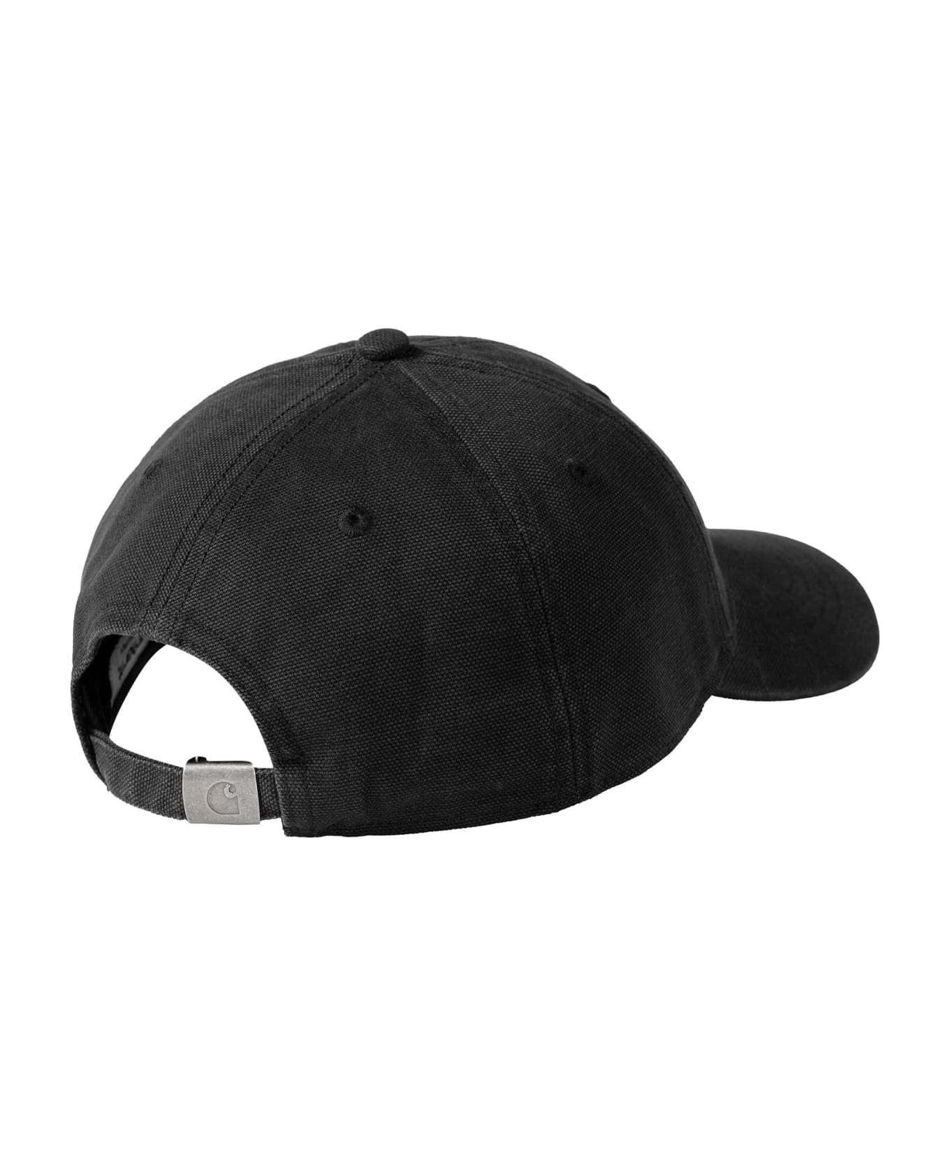 Carhartt Black Cotton Baseball Cap - Black