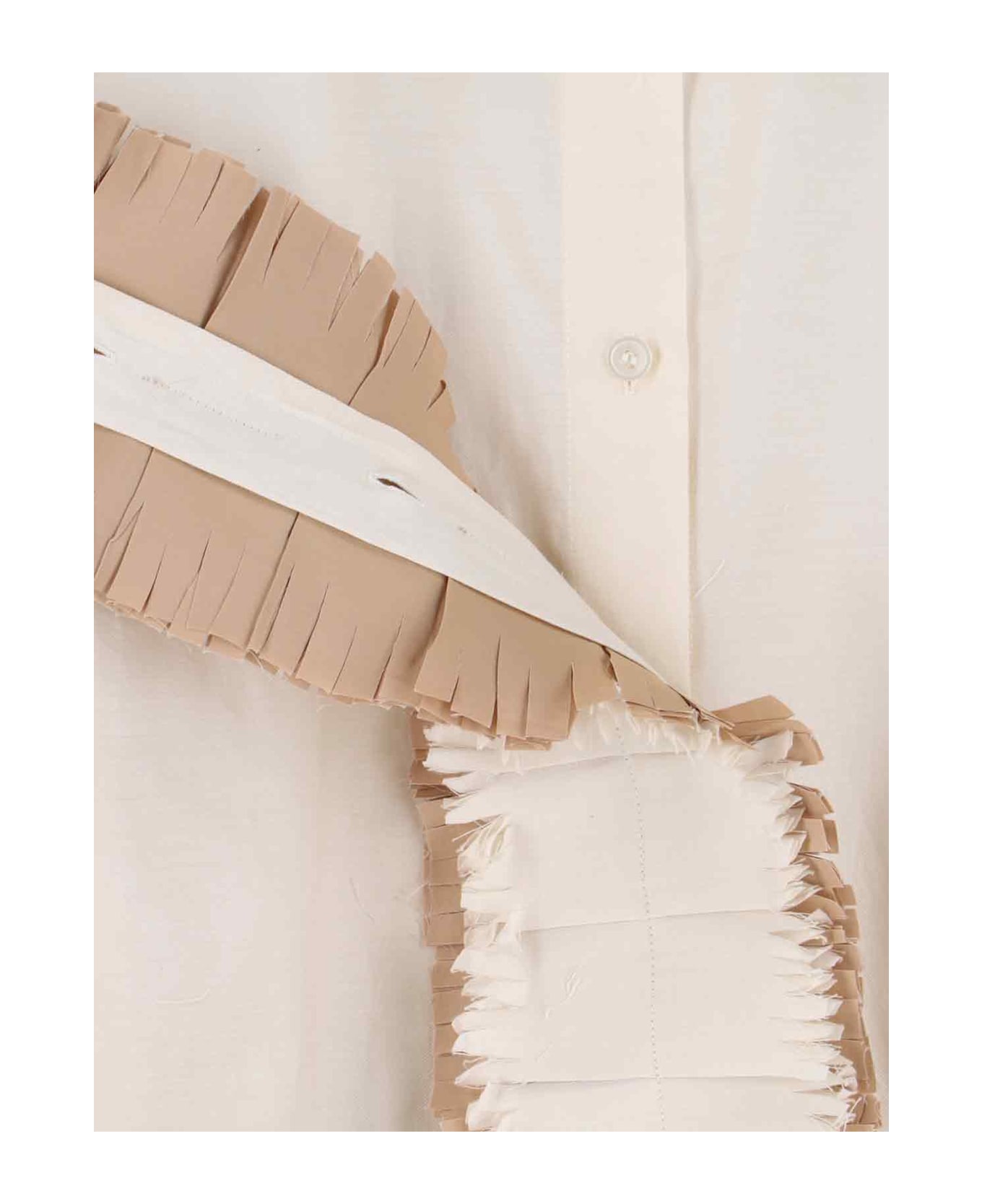 Marni Shirt With Ruffles - White