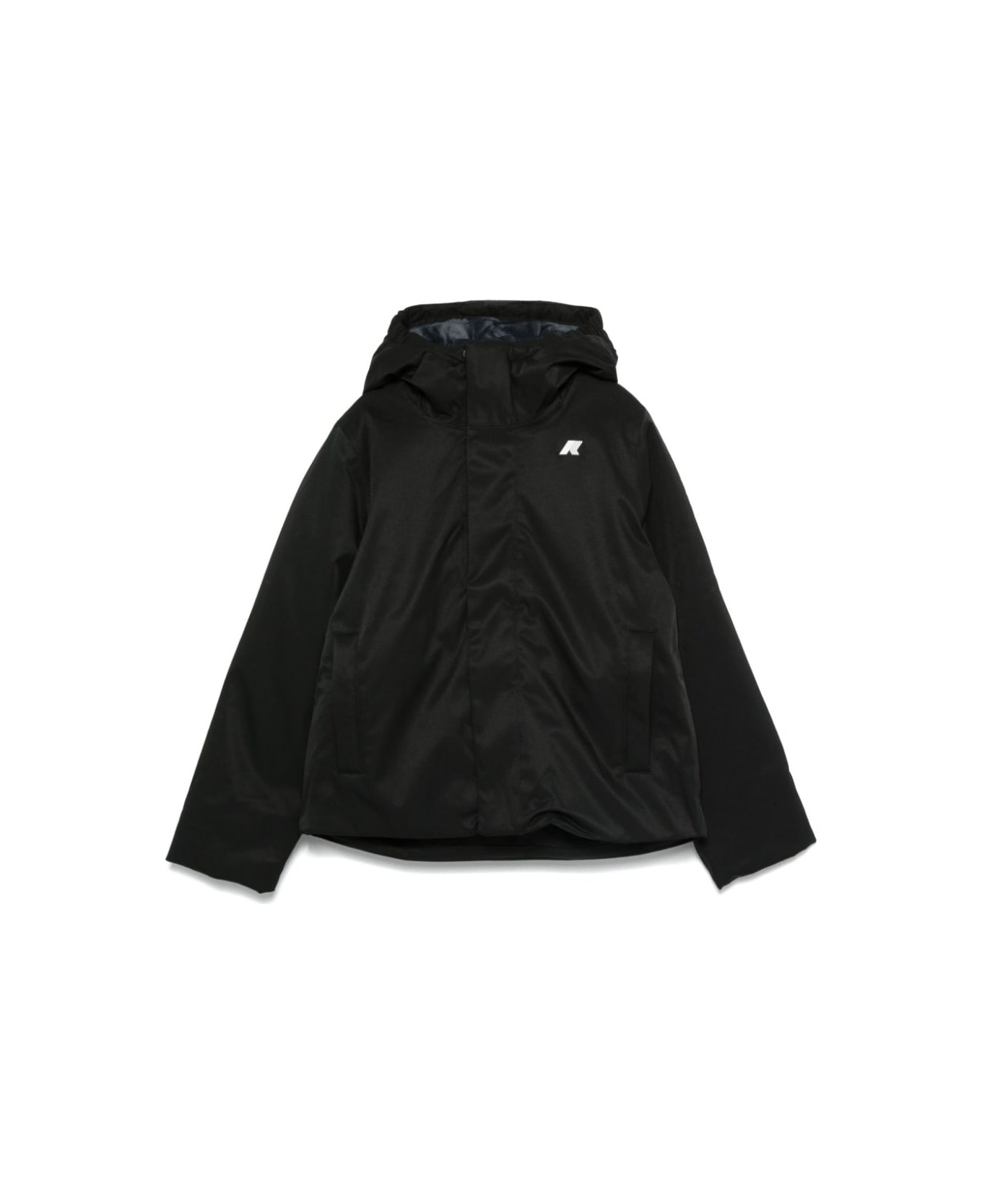 K-Way Black Jacket Unisex - Nero/blu