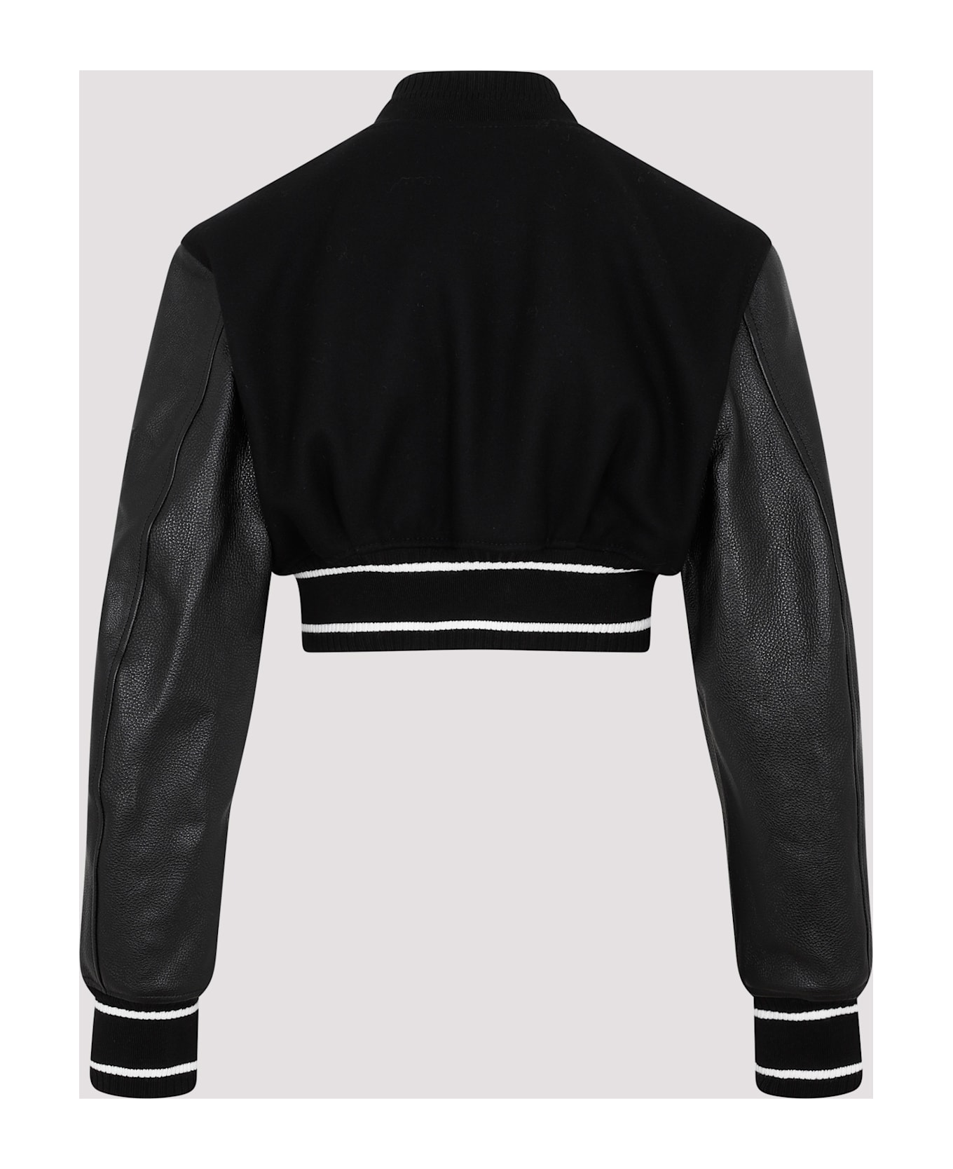 Givenchy Short Bomber Jacket - Black White