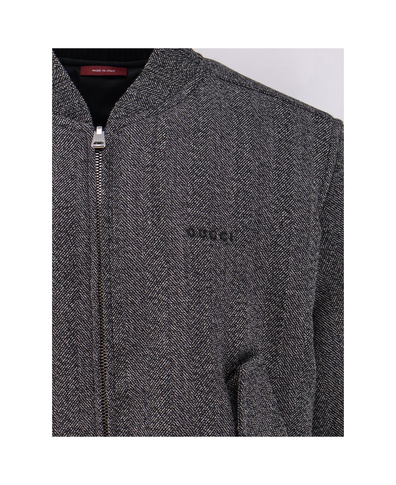 Gucci Reversible Wool And Nylon Jacket - White