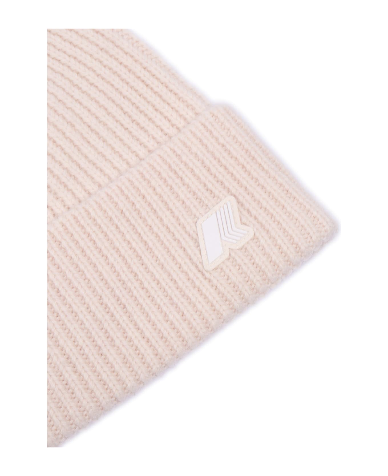 K-Way P. Vincienne Cardigan Stitch Cap - WHITE