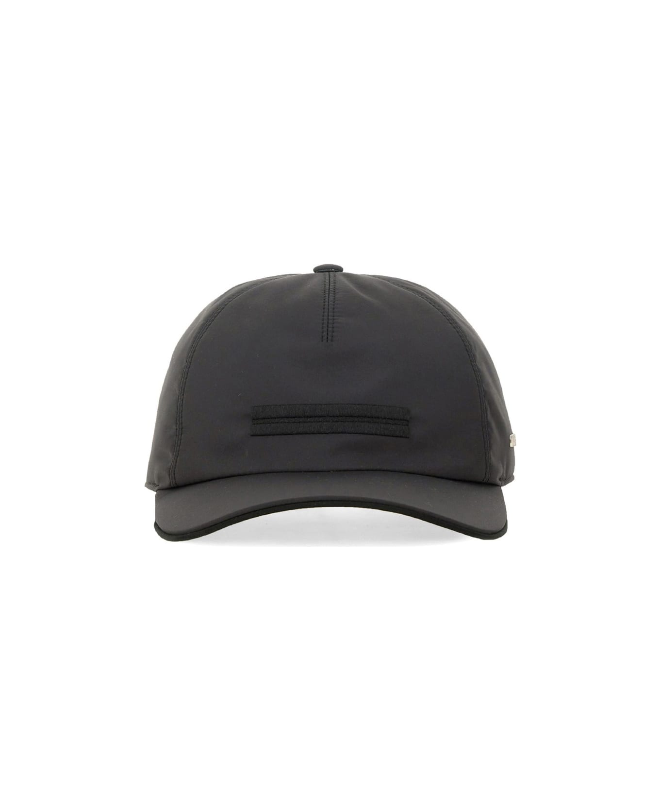 Zegna Baseball Hat With Logo - BLACK