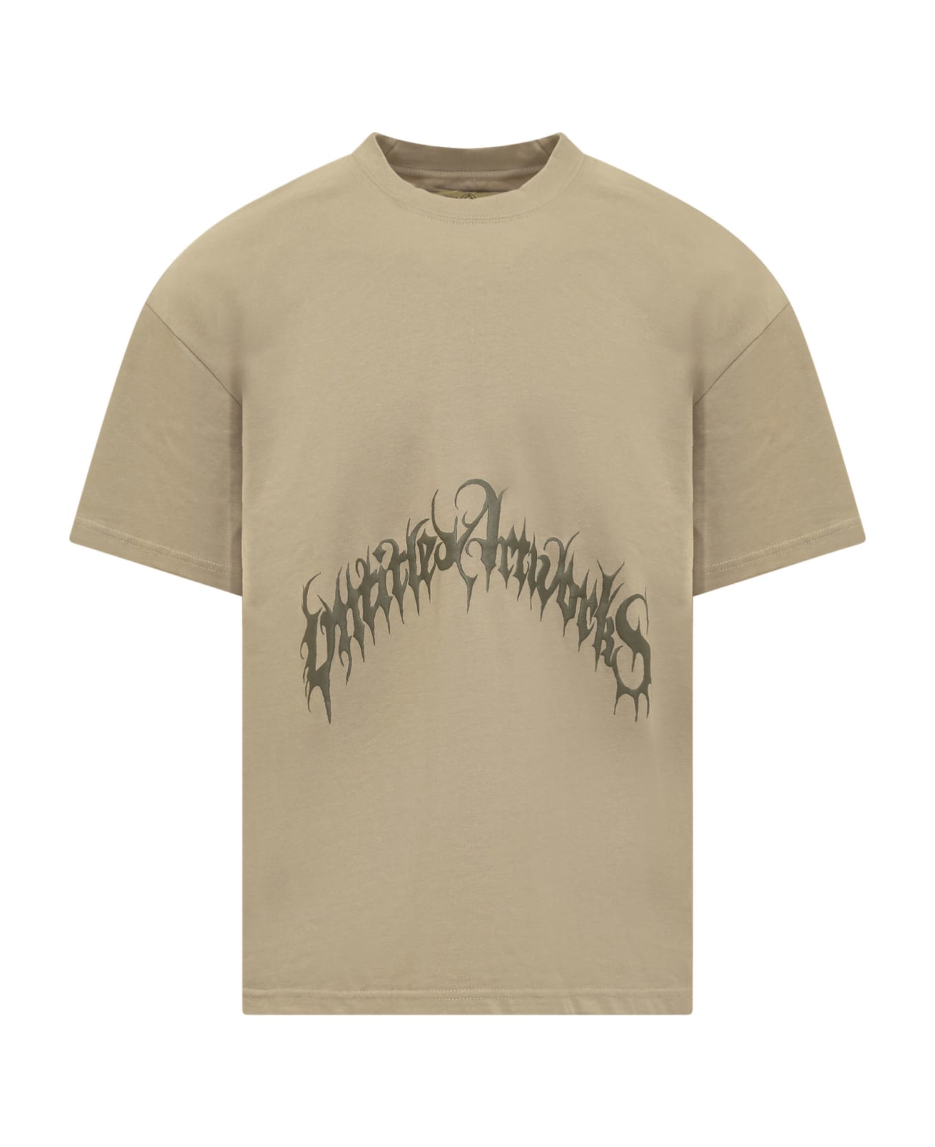 Untitled Artworks Tenebris T-shirt - OLIVE シャツ