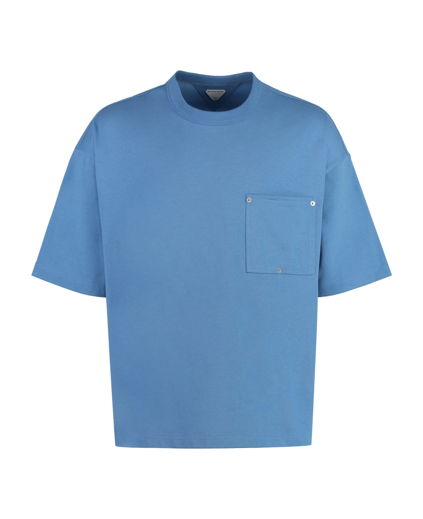 Bottega Veneta Crew-neck T-shirt - Light Blue