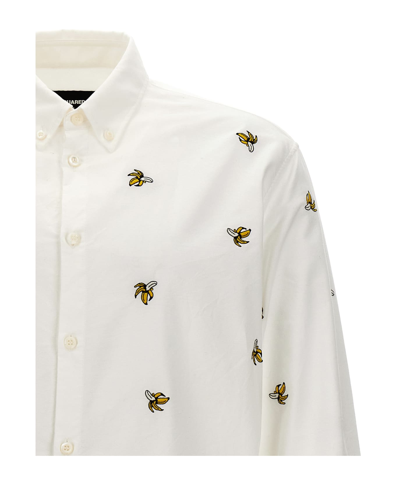 Dsquared2 'fruit Embroidery' Shirt - White シャツ