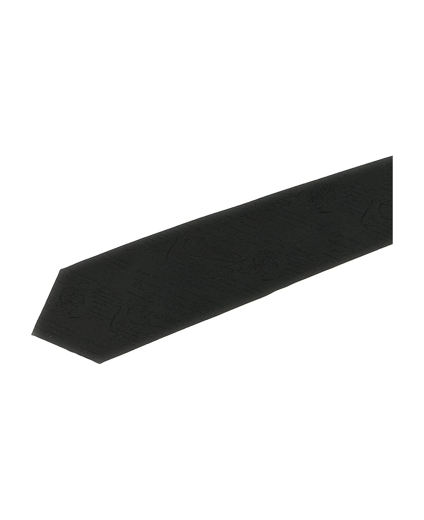 Berluti 
classic Scritto
 Tie - Green