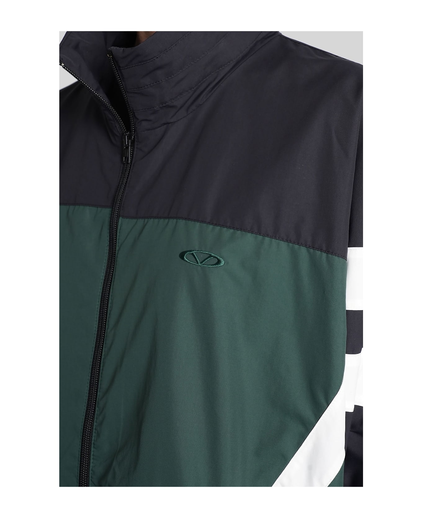 VETEMENTS Sweatshirt In Green Nylon - green