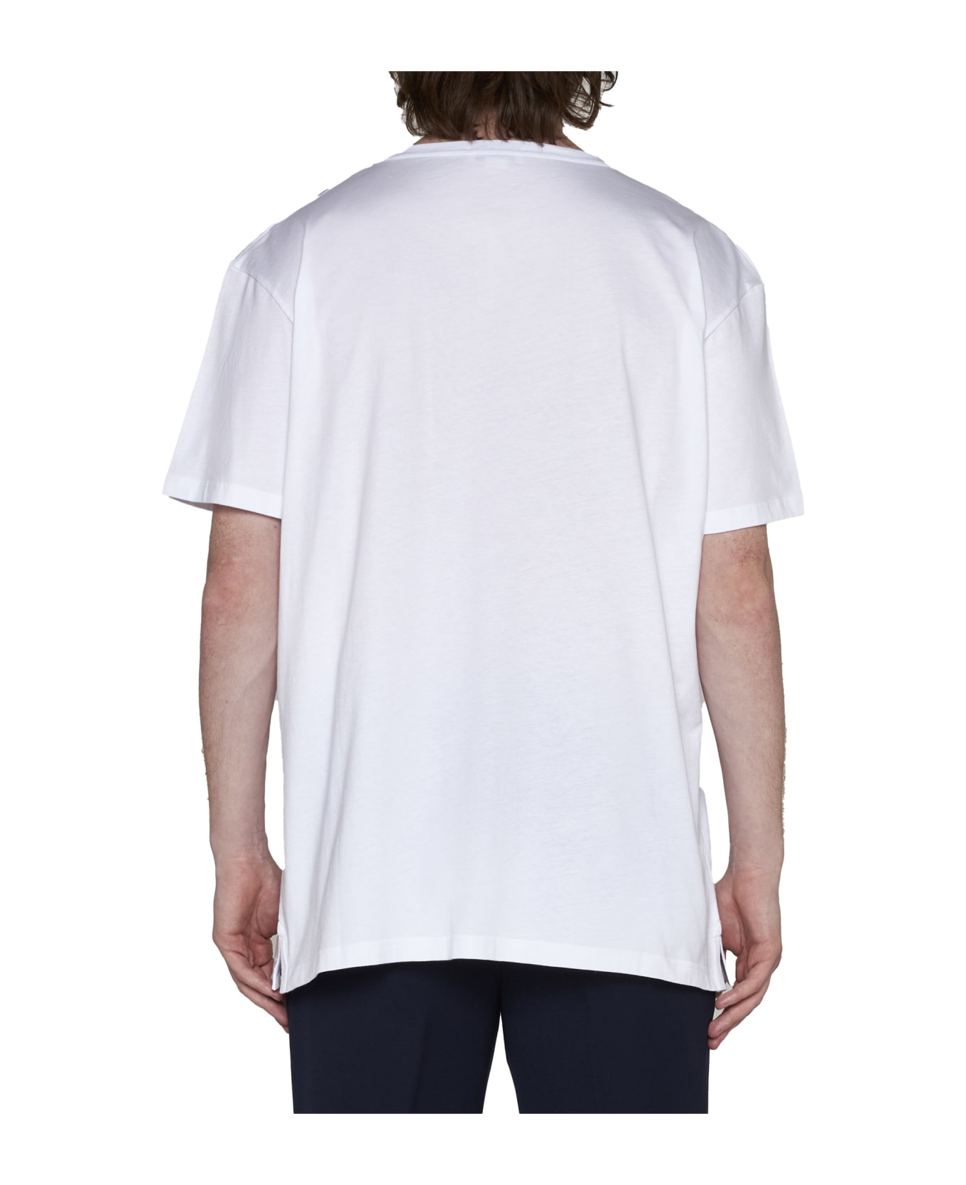 Alexander McQueen Skull Print T-shirt - White