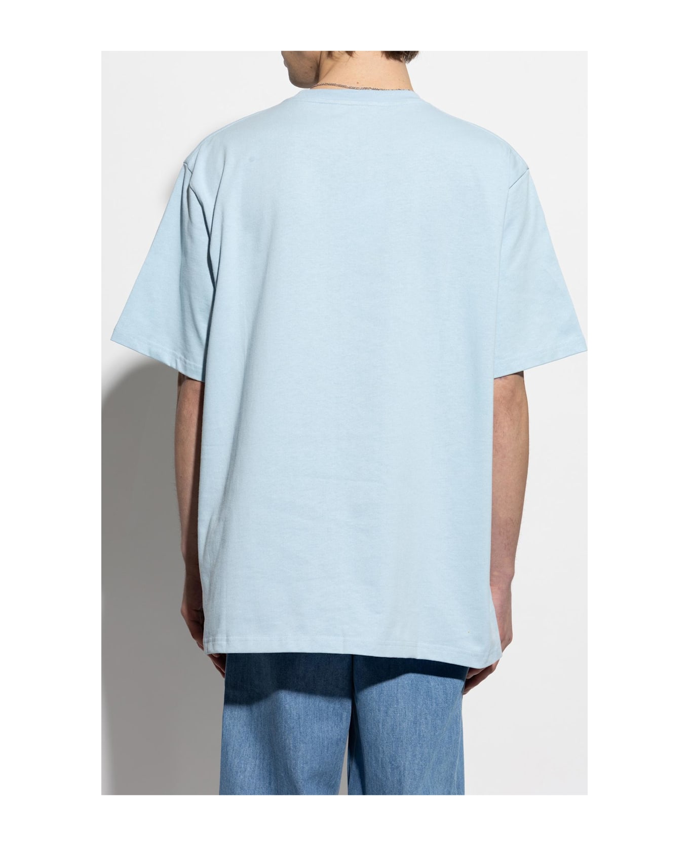 J.W. Anderson Jw Anderson T-shirt With Logo - Pale BLUE