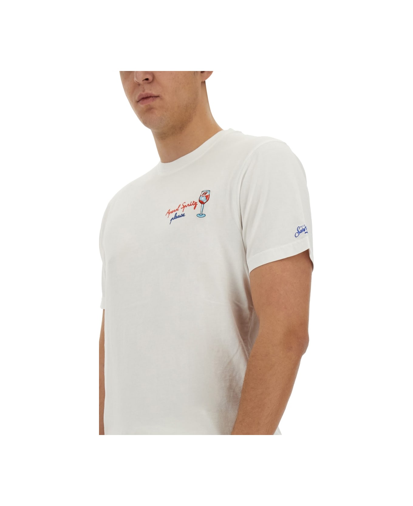 MC2 Saint Barth Cotton T-shirt - Bianco