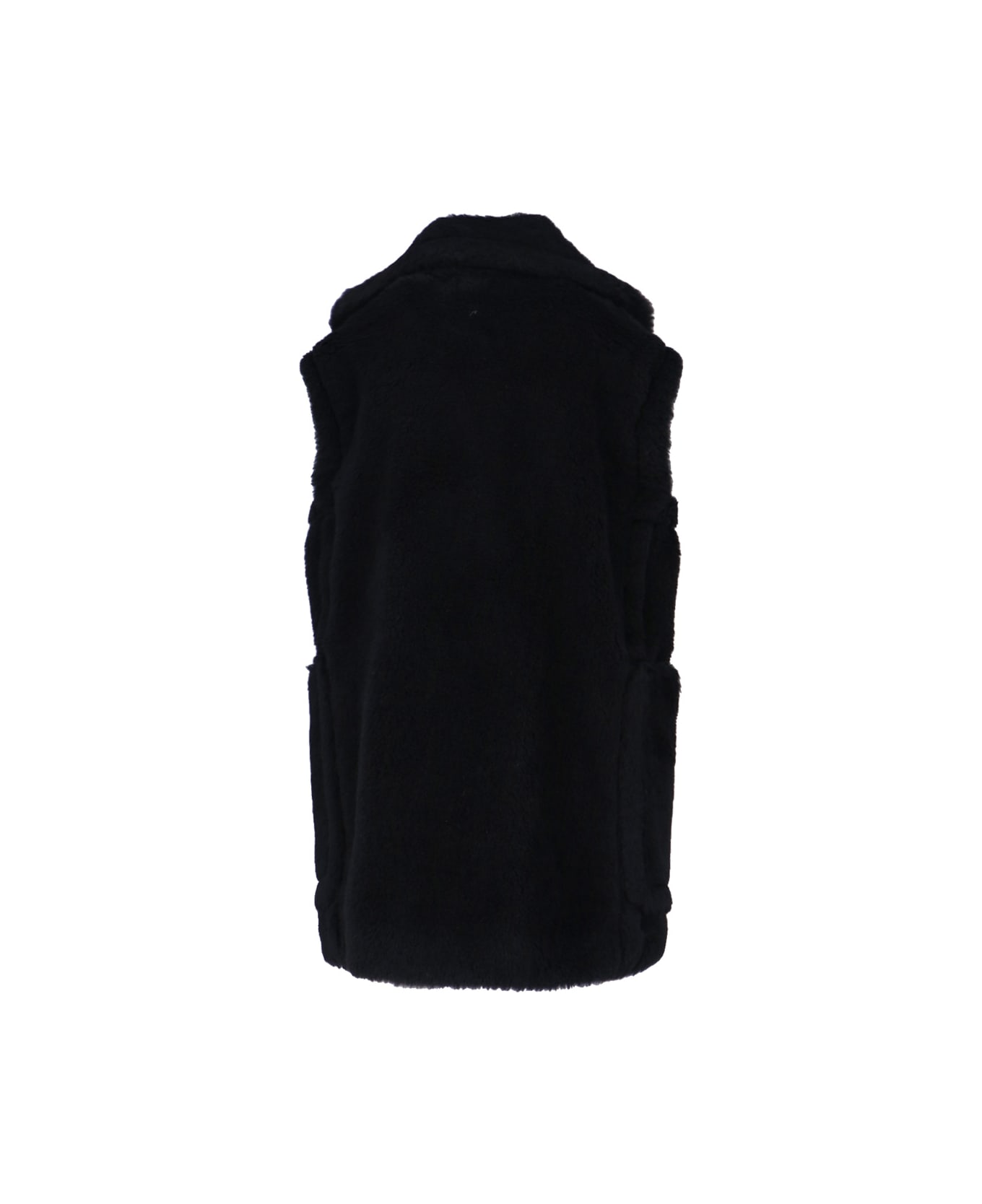 Max Mara Teddy Vest - Black