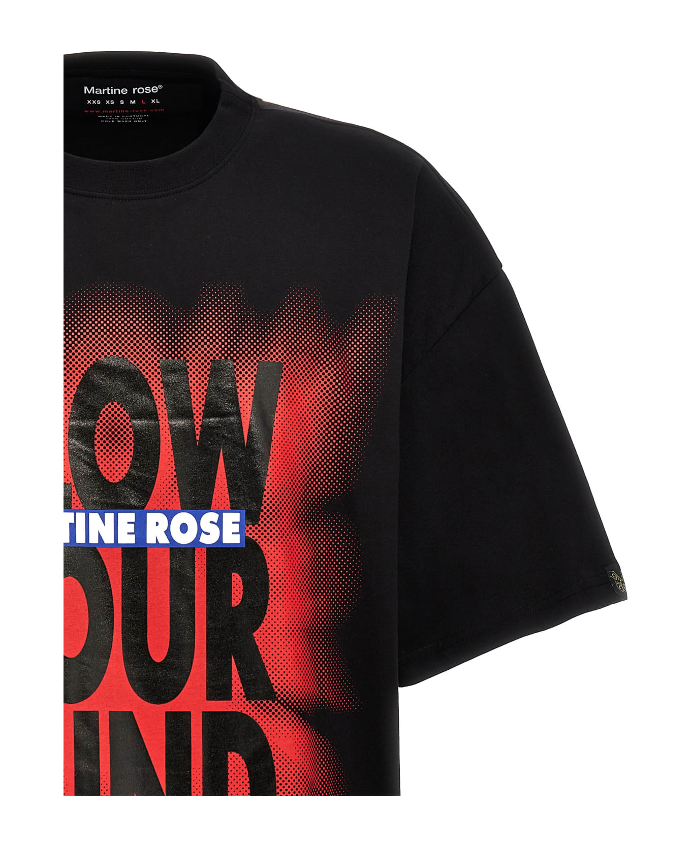 Martine Rose 'blow Your Mind' T-shirt - BLACK シャツ