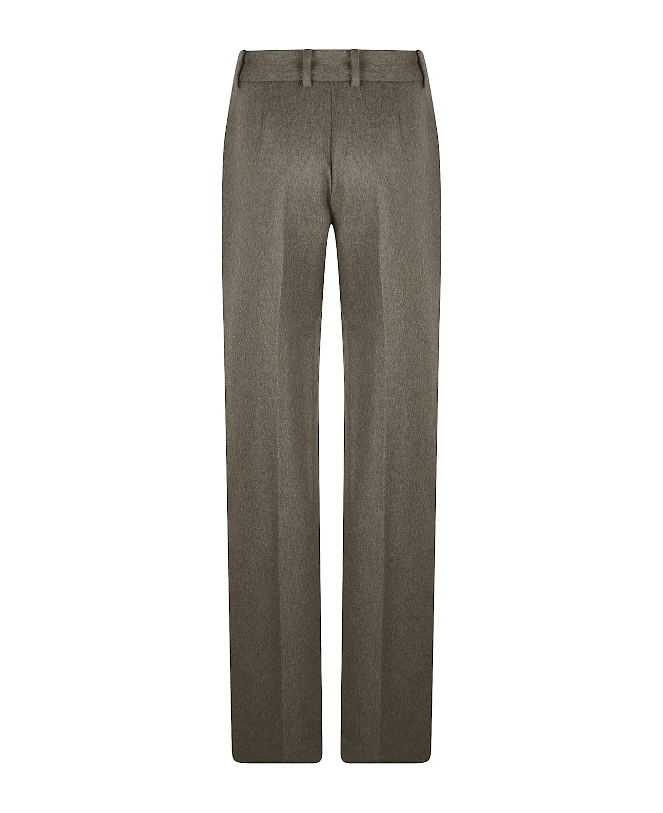 Ermanno Scervino Straight Fitted Trousers - Green Mélange