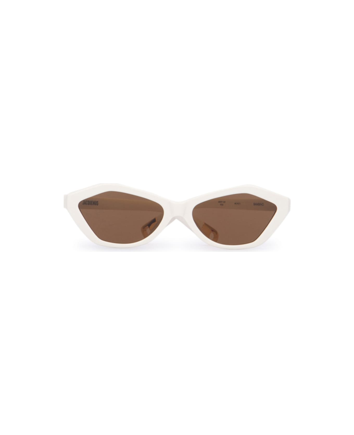 Jacquemus Bambino White Yellow Gold Brown - White